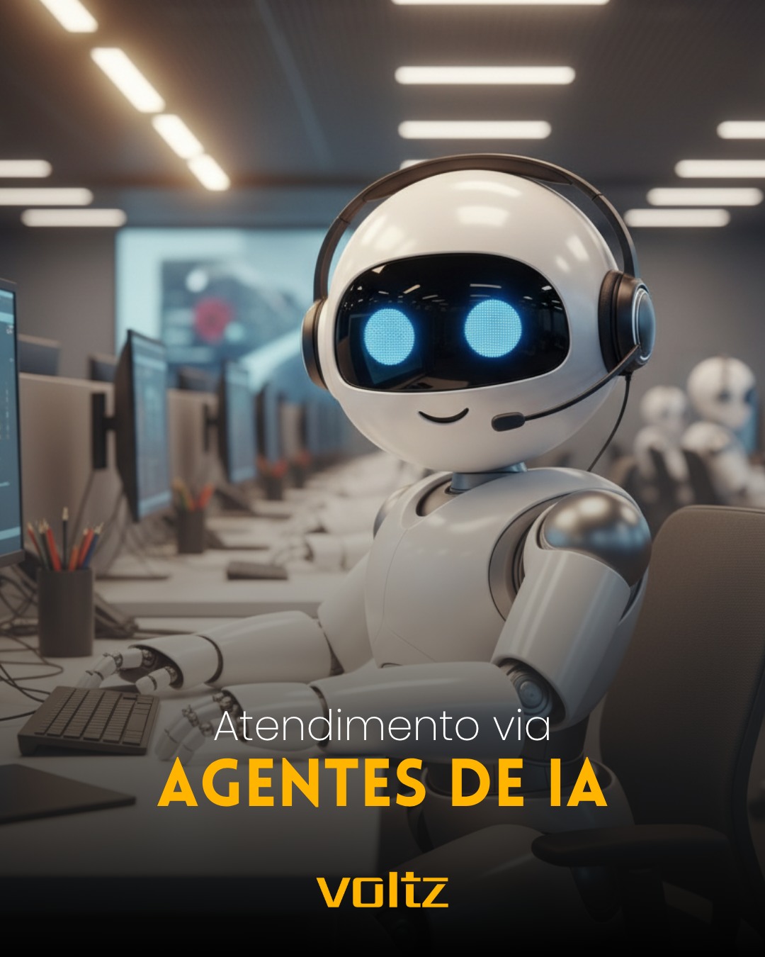 O atendimento está mudando — e rápido.
Empresas de todos os tamanhos já estão adotando agentes de Inteligência Artificial para atender clientes com mais agilidade, precisão e disponibilidade total.
Esses agentes entendem o contexto, conversam de forma natural e mantêm o tom da sua marca em cada resposta. O resultado? Mais eficiência, menos tempo de espera e clientes mais satisfeitos.
Agora conta pra gente: você já foi atendido por um agente de IA?
Como foi a experiência? Foi prática ou parecia que você estava falando com um robô?
Na Voltz, desenvolvemos agentes de IA personalizados, que aprendem com o seu negócio e se conectam com ferramentas como WhatsApp, CRM e automações.
O futuro do atendimento já chegou. E ele pode começar agora na sua empresa. Fale conosco hoje mesmo!
#voltzmarketing #inteligenciaartificial #agentesdeia #automacoes #atendimentoautomatizado #inovacao #marketingdigital #negociosdigitais #tecnologia