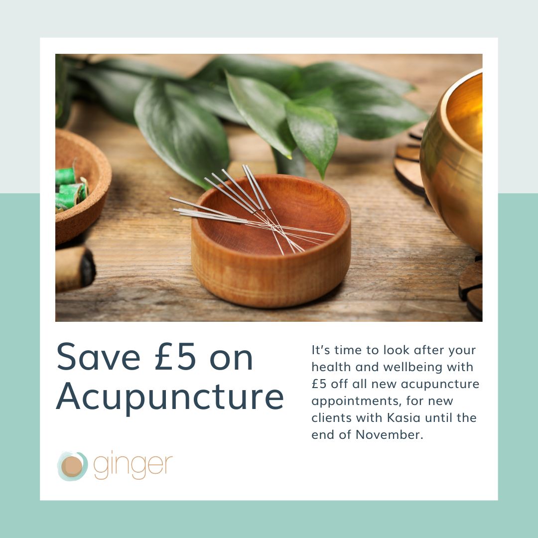 Discover the healing power of acupuncture with Kasia this November! new clients can enjoy a £5 on their treatments. Don't miss out on this opportunity to enhance your well-being experience the benefits of traditional acupuncture. Book your appointment online or call 01727 869929.
Offer ends 30.11.25
#acupuncture #stalbans #acupuncturist