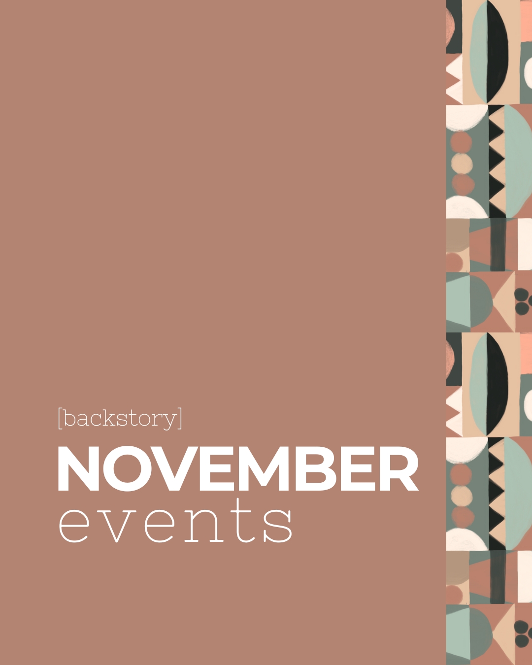 From author visits and book clubs to workshops, community meetups, and creative encounters. November is a chance to slow down, connect, and share in the joy of stories 📚
We’re excited to share that our cultural calendar is expanding, bringing the Backstory spirit to our new corner in El Born!
📅Explore the full agenda and reserve your spot through the link on our bio
#culturalevents #bookshoplove #bookshoplife #barcelonaenglish #happeninginbarcelona #bookevents
