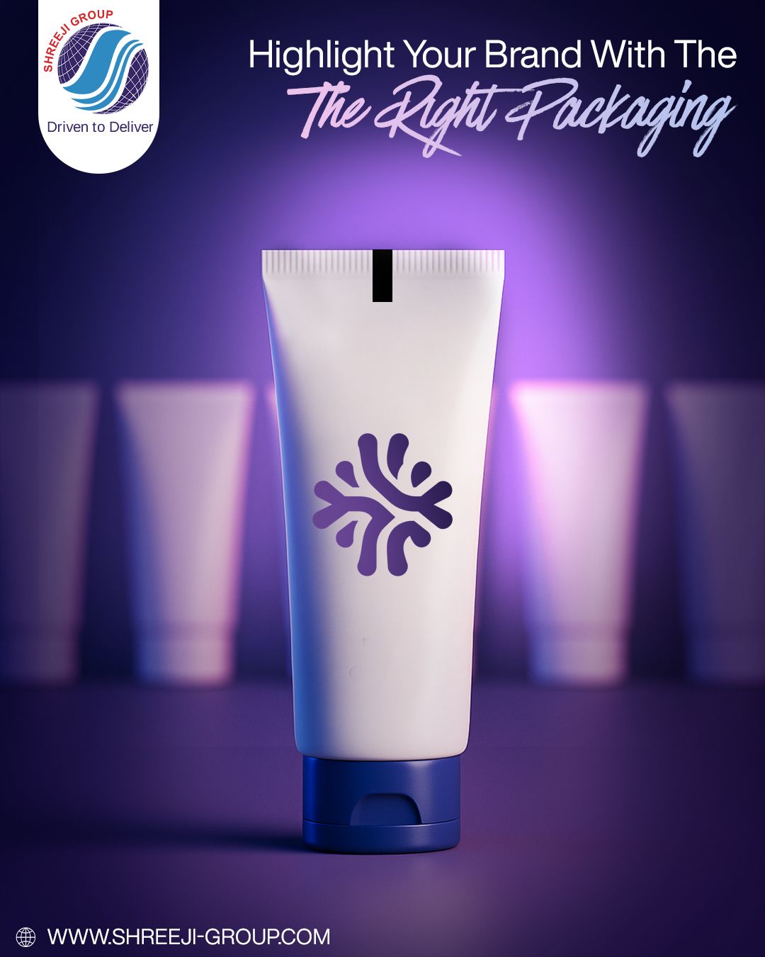 Packaging is more than protection — it’s identity. Shreeji Group provides durable, customised packaging solutions that enhance your brand’s presence and ensure safe delivery across industries. Because the right packaging speaks volumes about quality and care.
- - - - -
Website: www.shreeji-group.com
Mobile: +91 9719912323.
Email: marketing@shreeji-group.com
- - - - -
#ShreejiGroup #DrivenToDeliver #PackagingSolutions #BrandIdentity #QualityAssured