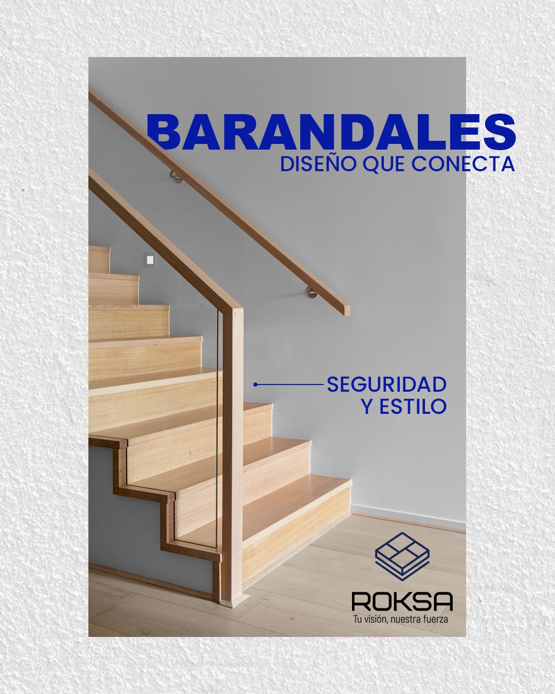 🚪 Escaleras, balcones o terrazas: un barandal con tubo de aluminio acabado madera transforma cualquier espacio. Además de ser seguros, aportan un toque arquitectónico moderno y elegante.
💡 Con ROKSA personalizamos tu proyecto para que combine seguridad y diseño.
📩 Escríbenos para iniciar tu cotización
📲WhatsApp +52 1 999 451 4991
.
#ROKSA #BarandalesDeVidrio #Barandales #DiseñoMinimalista #Interiorismo #Mérida