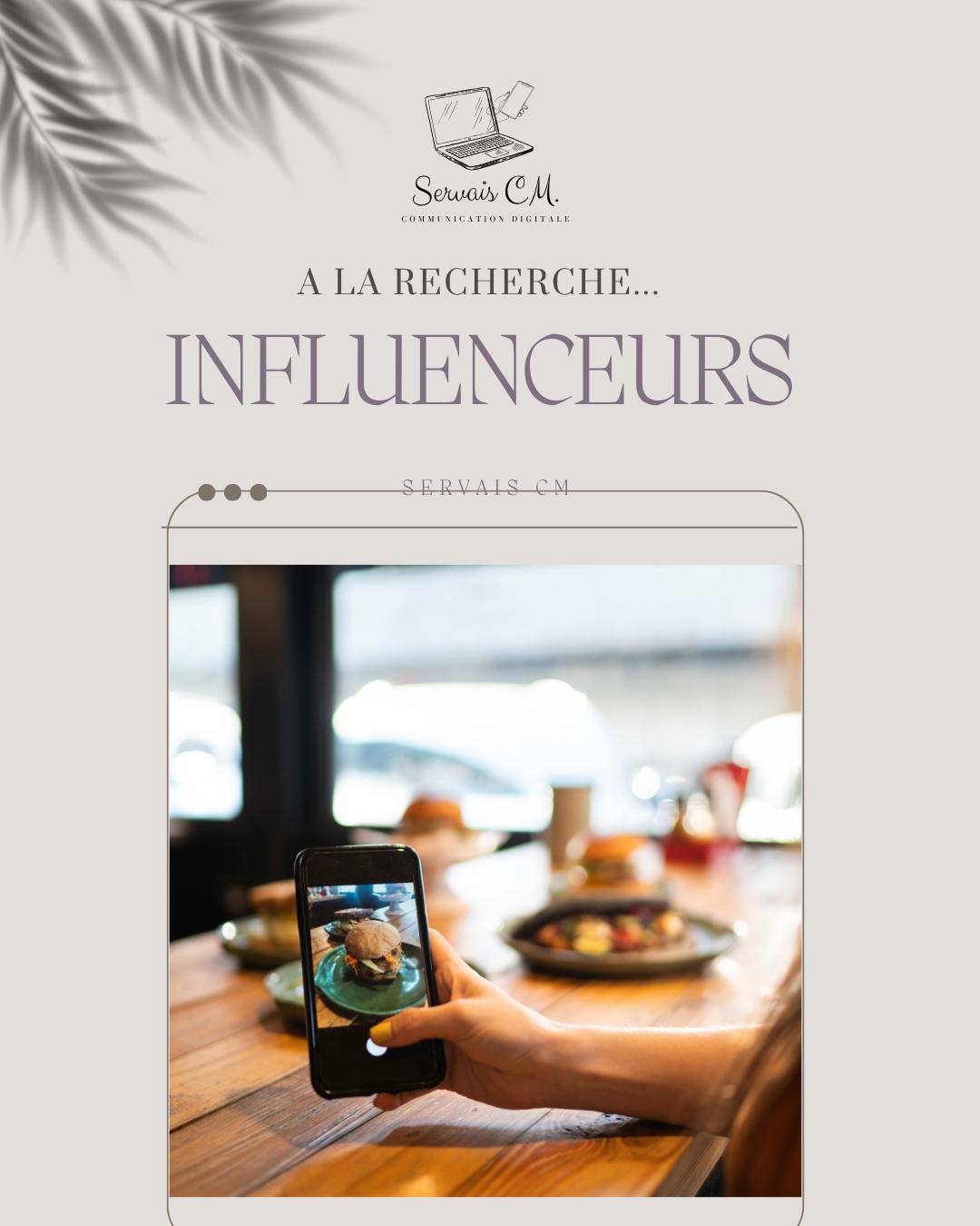 🌟💼 Collaborez avec les Marques de Nos Clients ! 🛍️💫
Chez Servais CM, nous sommes à la recherche de créateurs de contenu motivés pour rejoindre notre base d'Influenceurs". Participez à des collaborations uniques et recevez gratuitement des produits ou services de nos clients en échange de posts et stories créatives ! 🚀✨
✨ Pourquoi Collaborer avec Nous :
🤝 Partenariats Authentiques : Connectez-vous avec des marques qui partagent vos valeurs.
🎁 Produits et Services Gratuits : Explorez et découvrez les offres de nos clients.
📸 Expérience Créative : Exprimez votre créativité à travers des contenus uniques.
🚀 Visibilité Accrue : Partagez votre passion avec une audience plus large.
💬 Pour plus d'informations, envoyez-nous un message privé ou visitez notre site web : www.servaiscm.com. Ensemble, créons une communauté influente et engagée ! 🌐📷 #CollaborationInfluenceurs #MarketingDigital #ServaisCM #CréativitéDigitale 🚀💼