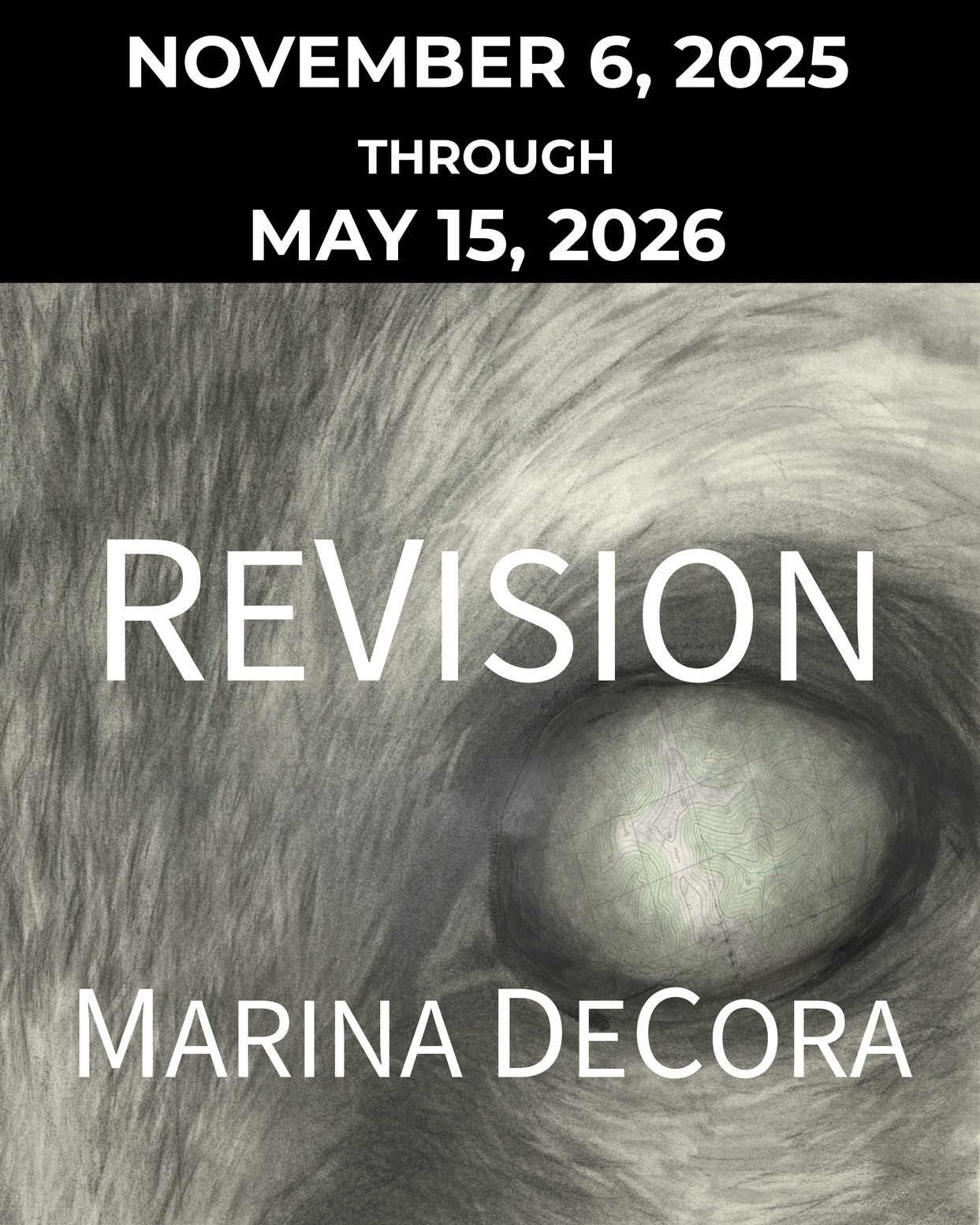 Hello! We will be hosting a pop-up reception for our new exhibit, "ReVision" by Winnebago artist Marina DeCora, this afternoon from 3:00 until 5:00.