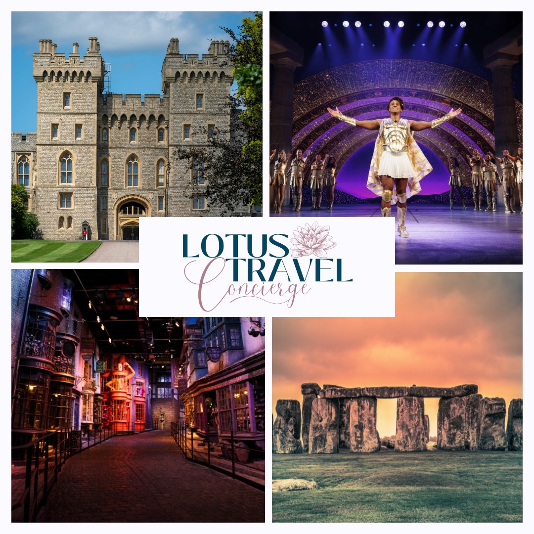 What do Windsor Castle, Stonehenge, Warner Bros. Studios, and Hercules have in common?
My clients will be experiencing them all on their upcoming trip to London!
From royal history to movie magic, their adventure is going to be unforgettable!