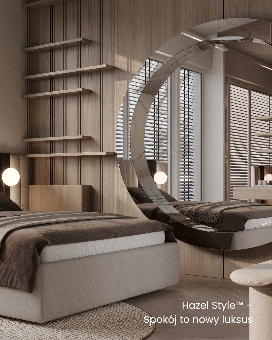 Spokój to nowy luksus.
Nie chodzi już o więcej.
Chodzi o ciszę, proporcję i światło, które pozwalają oddychać.
Pozwalają wreszcie odpocząć...
W świecie przeładowanym bodźcami
prawdziwym luksusem staje się wnętrze,
w którym możesz nic nie musieć.
Hazel tworzy przestrzenie,
które uspokajają ciało, zanim pomyślisz dlaczego.
Rozgość się w spokoju.
Rozgość się w Hazel.
#HazelStyle #SpokójToNowyLuksus #HazelArchitects #ArchitekturaWnętrz #CiszaWFormie #WnętrzaZDuszą #PolskiDesign #MinimalistyczneWnętrza #LuksusoweWnętrza #NaturalneMateriały #ŚwiatłoWeWnętrzu #HarmoniaDomu #EstetykaSpokoju #WnętrzarskiMinimalizm #NowoczesnyDom #ProjektowanieWnętrz #HazelMood