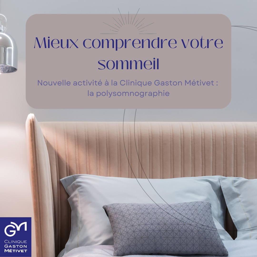 😴 Et si vous dormiez vraiment bien ?
La Clinique Gaston Métivet ouvre désormais un service de médecine du sommeil 💫
Le Dr Rouhani, spécialiste du sommeil, réalise sur place des polysomnographies : un examen complet qui analyse vos cycles de sommeil pour comprendre les causes de votre fatigue, insomnie ou apnées nocturnes.
Un sommeil réparateur, c’est la base d’une bonne santé 💙
📍 Clinique Gaston Métivet – Saint-Maur
📅 Prendre rendez-vous avec le Dr Rouhani (médecine du sommeil)
https://bit.ly/rdv-dr-rouhani
#Sommeil #Santé #Polysomnographie #BienDormir #villesaintmaur #MédecineDuSommeil #Récupération #cliniquegastonmetivet