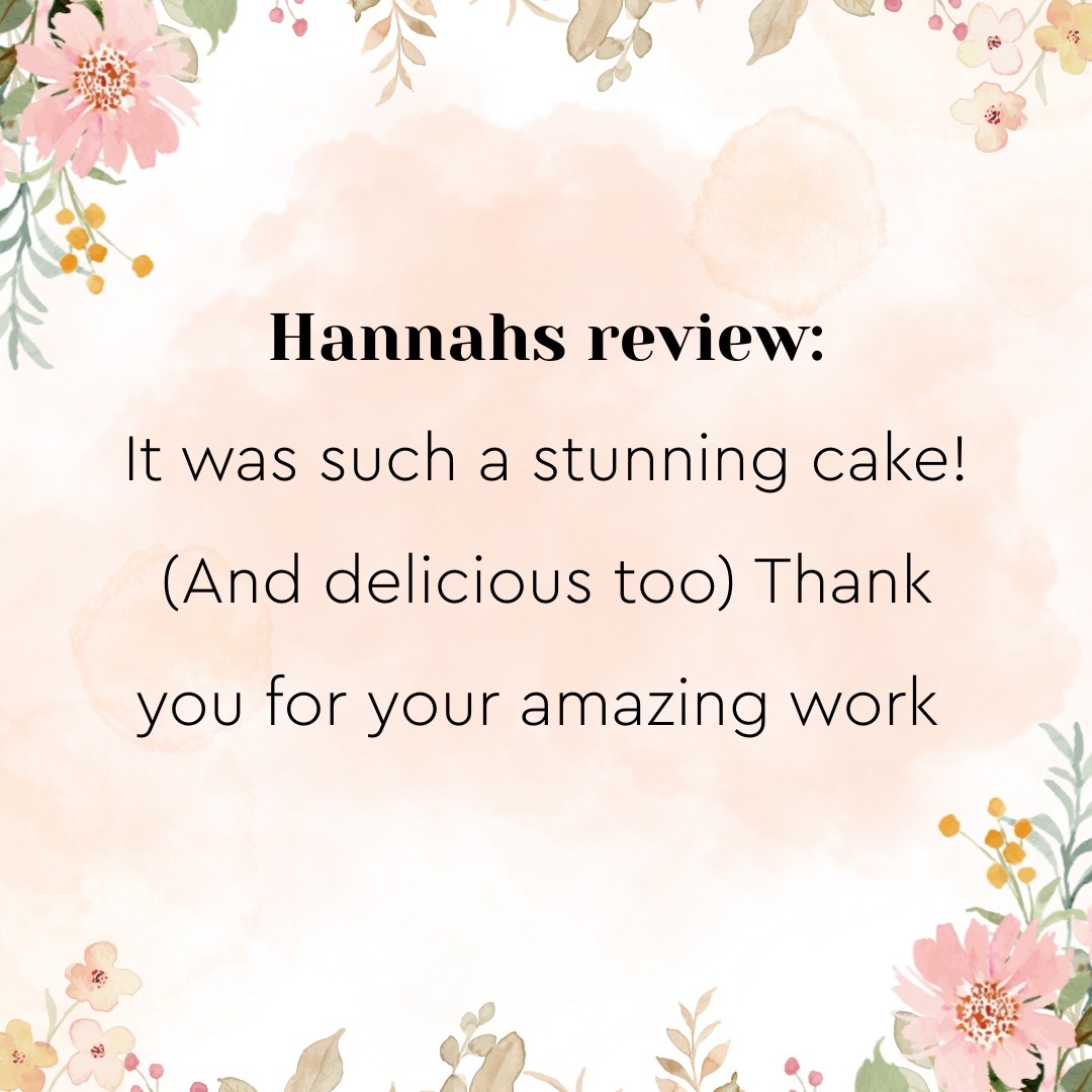 Thank you Hannah for trusting me to be part of your special day. I'm so happy you loved your cake! ๐โค
#AmberBlossomCakes #LoveAndCake #Cakedecorating #WeddingDay #southcoastweddings