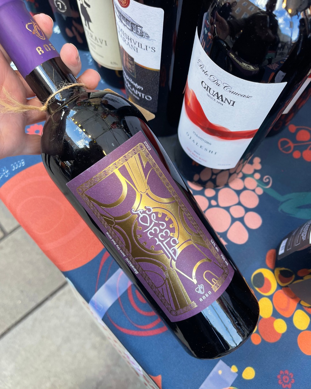 Find us at Winchester market today! Stock up on your favourite Georgian wines and spirits! 🇬🇪🍷