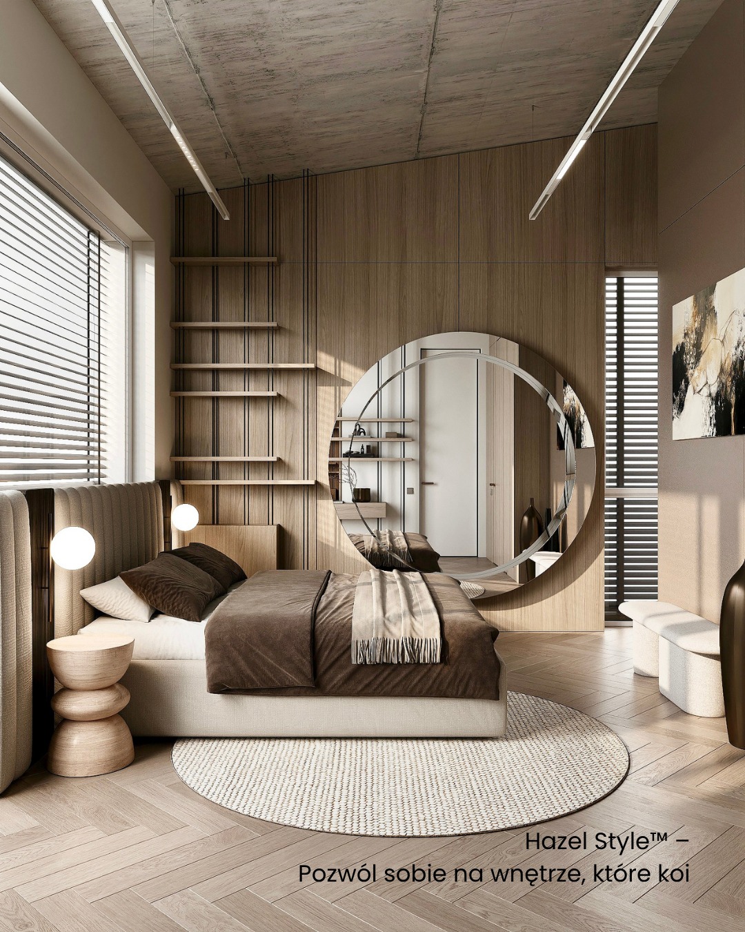 Cisza też ma strukturę.
Jeśli chcesz, by Twoje wnętrze tak oddychało - napisz.
Detale tworzą spokój. Odkryj, jak projektujemy emocje.