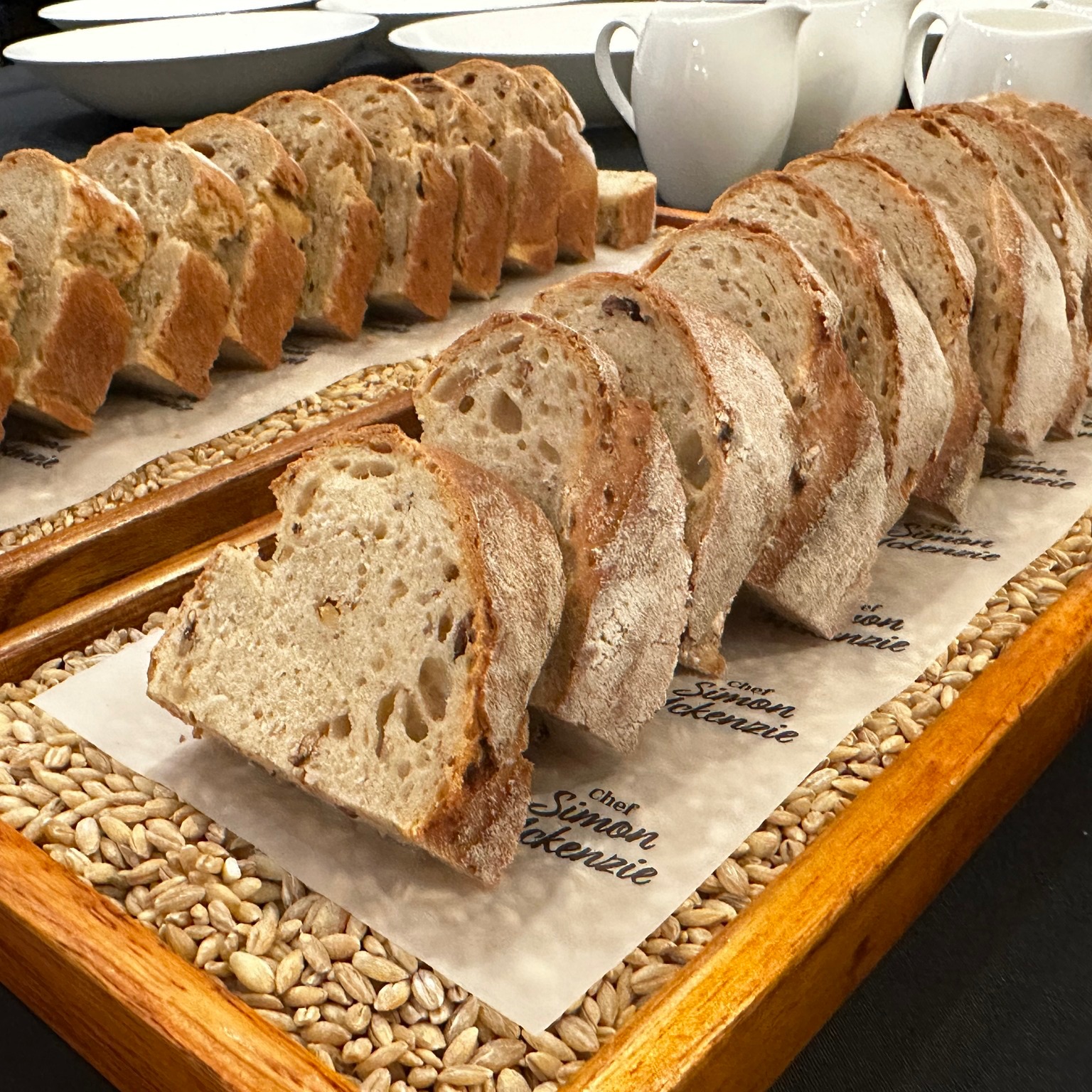 I love making our sour dough. In fact when I first had the idea of setting up the business, before it was even named, I started our fermentation (named Freddy by my family!) so that I had a starter for the breads for dinner parties.
This makes Freddy a couple of months older than the anniversary of our first dinner party - over 6 years old! Like a good bottle of wine, Freddy improves with age and the flavour profile deepens every year.
However still needs the attention of a infant or family pet and requires constant feeding and monitoring. I even have liptous paper to monitor his ph levels at times!
#caterer #bespoke #oxfordshire #privatechef #party #passion #glutenfree #finedining #wedding #dinner #luxury #bowlfood