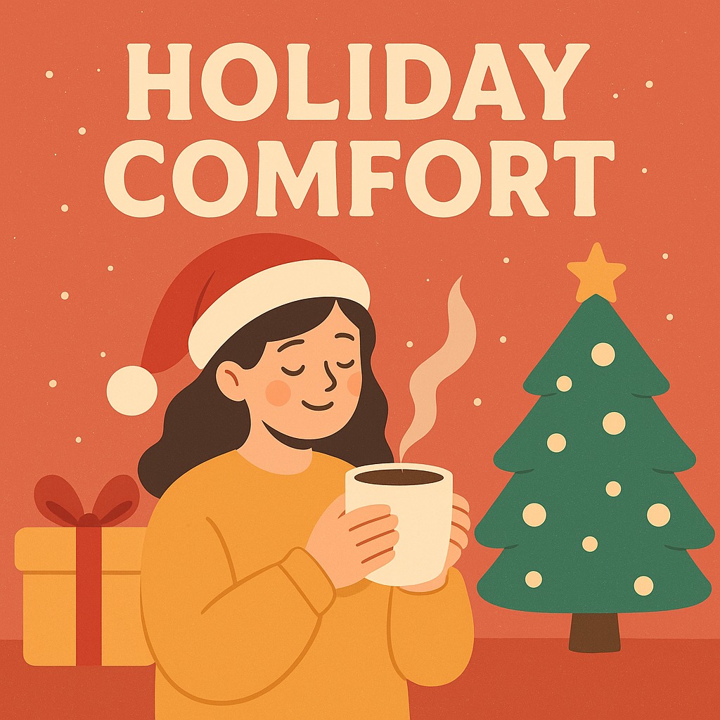 10 Tips for Finding Comfort During the Holiday Season (Even When Busy)
1) Create small daily rituals
A warm drink, a favorite song, or 5 quiet minutes can bring instant comfort.
2) Schedule rest like an appointment
Even short breaks matter protect them the same way you protect meetings.
3) Lower perfection expectations
The holidays don’t have to be flawless to be meaningful.
4) Stay present in small moments
One calm breath, one kind thought, one pause at a time.
5) Simplify celebrations
Choose what truly matters and let go of what doesn’t.
6) Prioritize sleep and hydration
Comfort starts with caring for your body.
7) Disconnect briefly
Step away from notifications to reconnect with yourself.
8) Lean into cozy environments
Soft lighting, warm clothes, calming scents — comfort is sensory.
9) Say no without guilt
Protecting your energy is part of self-care.
10) End the day gently
Reflect, unwind, and prepare for tomorrow with kindness.
#holydayseason #comfort #unwinding #selfcare #wellneswisdom #amaniwellnessoasis