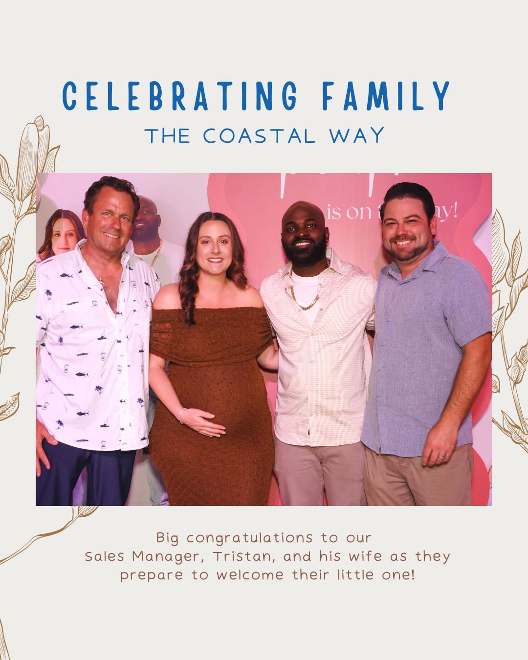 At Coastal Energy Water & Air, we believe family always comes first — at home and at work.
Join us in wishing them all the best on this exciting new chapter! 💧✨
#CoastalEnergyWaterAndAir #FamilyFirst #CoastalFamily #TeamCoastal #Congratulations