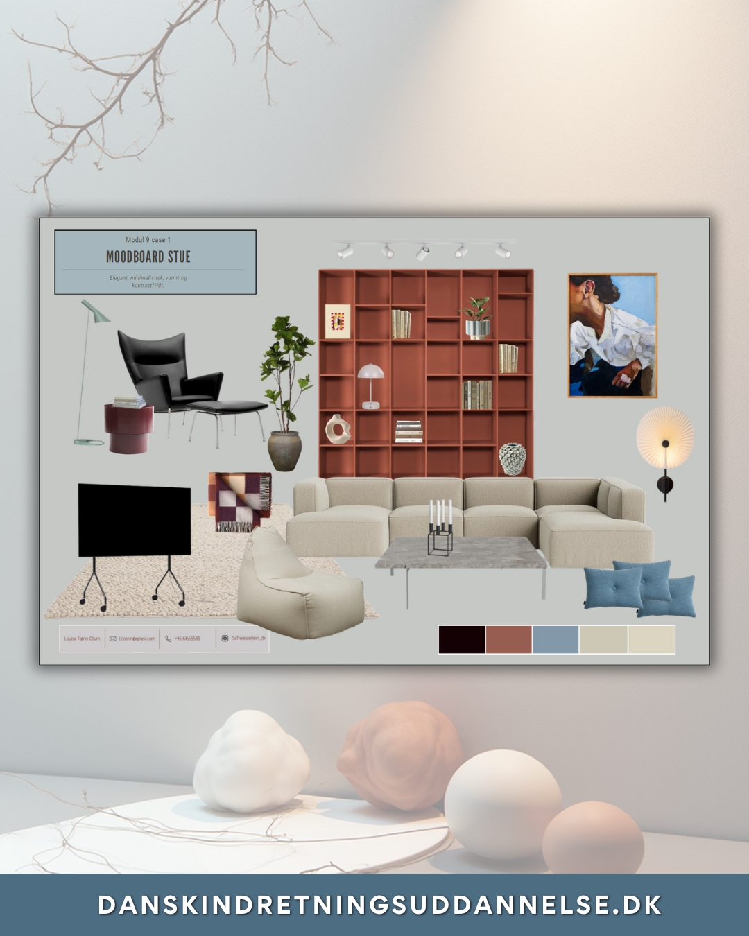 ✨ Hos Dansk Indretningsuddannelse (DIU) lærer vores studerende at skabe rum, der kombinerer funktionalitet, æstetik og stemning.
Både indretningsarkitekter og boligstylister bliver undervist i at style, stage og dekorere med udgangspunkt i faglige og bevidste valg – alt fra farver og lys til materialer og proportioner vælges med omtanke.
Her ses Louise, boligstylist under uddannelse, med sine smukke stylinger af en stue og et sommerhus.
🪶 Hendes arbejde viser, hvordan funktion og form kan gå hånd i hånd, når man arbejder med faglighed, sans for detaljen og et skarpt blik for stemning.
#boligstylist #indretningsarkitekt #danskindretningsuddannelse #indretningsinspiration #funktionogform #interiørdesign #danskdesign #diu