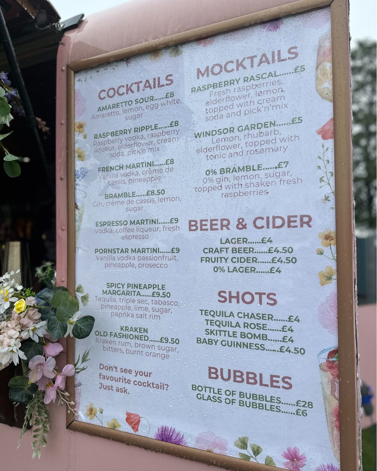 Now we have said goodbye to another incredible summer, we’ve been looking back at the cocktail menu that’s kept the good vibes flowing all season long!
With winter rolling in, we’re starting to dream up what’s next… 👀✨
What cocktails would you love to see on our 2026 menu?
Drop your suggestions in the comments — your drink might just make the cut! 🍸💬