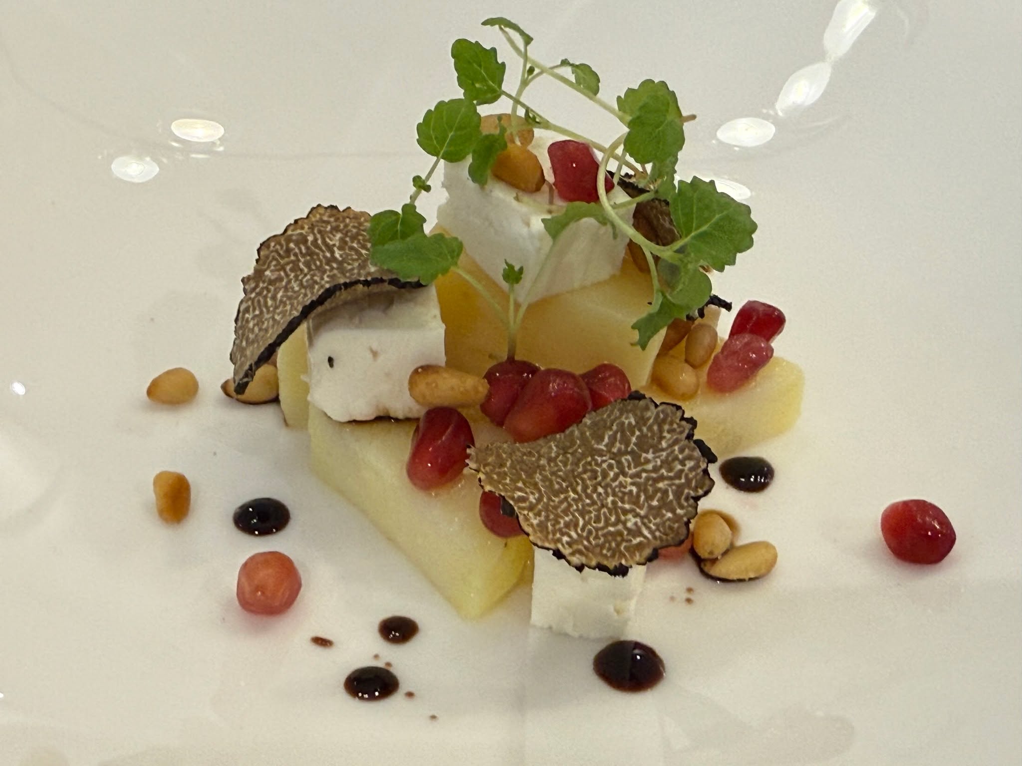 This is a great little amuse bouche to start a tastimg menu or slightly enlarged for a starter.
Potato, Aged Feta, @wiltshire_truffles pomegranite, pinenut & Lemon then a velvety pumpkin veloute is poured at the table - the perfect, luxurious "winter warmer"
#caterer #bespoke #oxfordshire #privatechef #party #passion #glutenfree #finedining #wedding #dinner #luxury #bowlfood