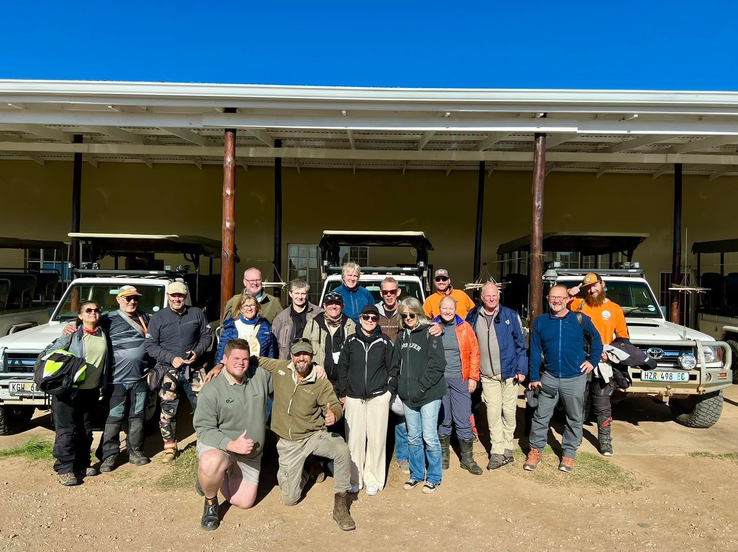 2025 The Grand Tour - Day 15
An early morning start to get to our destination by 2pm for our Game drive!
We have been staying at @schotia_safaris since 2016 and it’s not only a favourite amongst the guests but of the guides too (just look at that smile on James’s face 😆) thank you Sam and team for the incredible guest experience as always! We will see you again next year 😁.
www.africanmotoadventures.com/the-grand-tour
•
•
•
#motorcycletours #CapeTownToVicFalls #motorcycleadventures #Africa #adventure #bmw #honda #motorcycletour #motorcycletouring #schotiasafaris #schotiagamereserve #southafrca