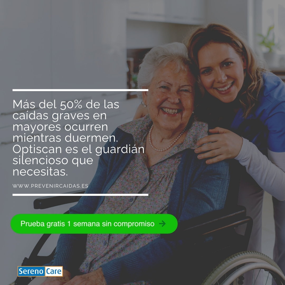 ¿Quieres probar cómo Optiscan puede ayudarte a cuidar mejor y prevenir caídas nocturnas? Solicita ahora tu sensor Optiscan y pruébalo una semana gratis. Después puedes continuar alquilándolo por mes, trimestre o año, según lo que necesites.
¡Haz clic aquí para más información y empieza a cuidar con confianza!
#PruebaGratis #Optiscan #CuidaConConfianza #Cuidadores #PrevenciónDeCaídas