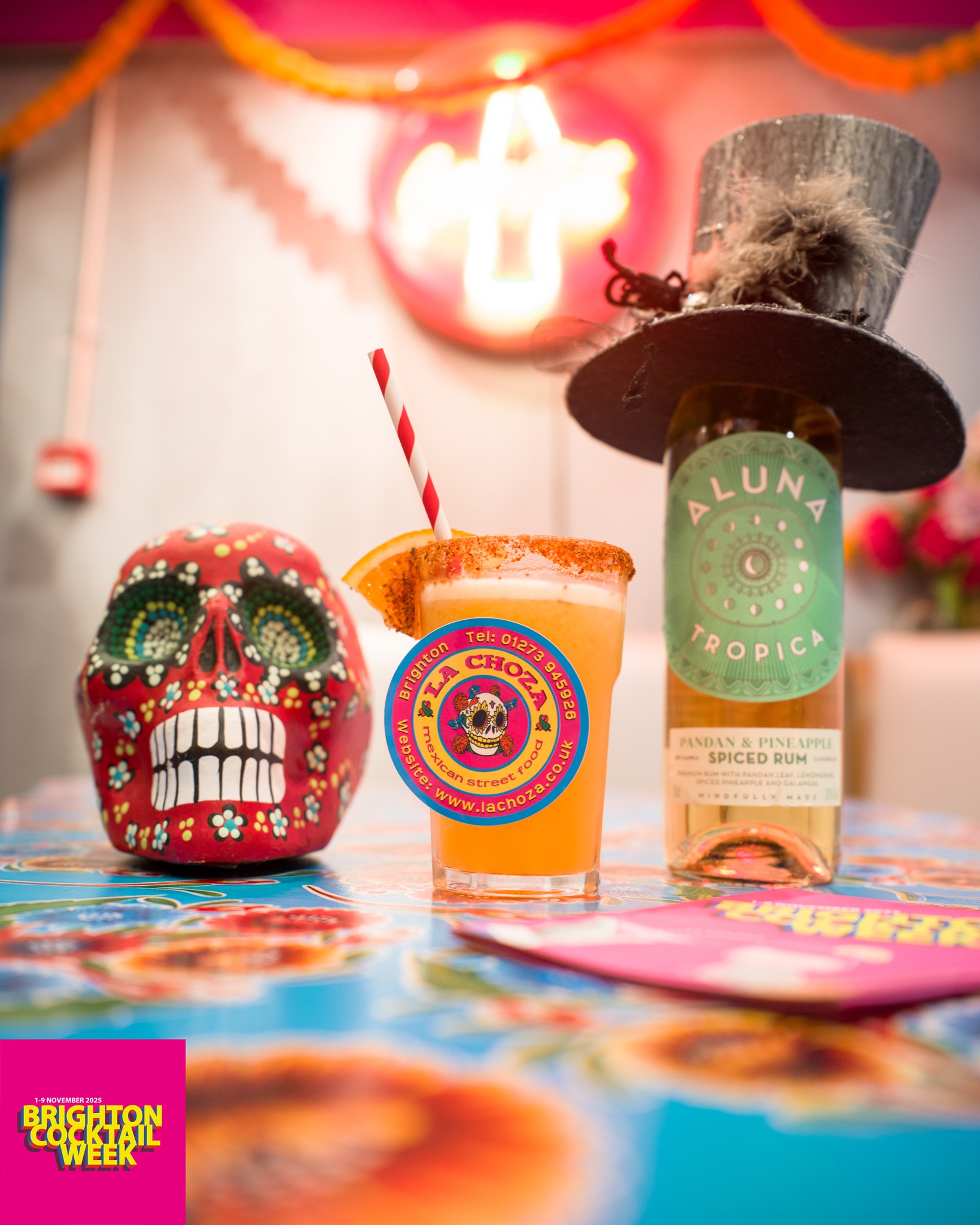 Let's get the evening of with a kick, and we can't think of a better kick than the joy of some rather delicious mexican food, with some equally delicious cocktails! Better spend some time @lachozamexican as they've got both a plenty!
Everything you need to know about our other venues and all they have to offer as part of BCW25 can be found at www.brightoncocktailweek.com
@ramsbury_distillery @proof_drinks @goldstone_rum @altostequila @lyresspiritco @fevertreemixers @johnniewalker #BCW25 #brightoncocktailweek #cocktailfestival #BITEsussex #challenge25 @brightoncocktailweek
photos @honkingelephant