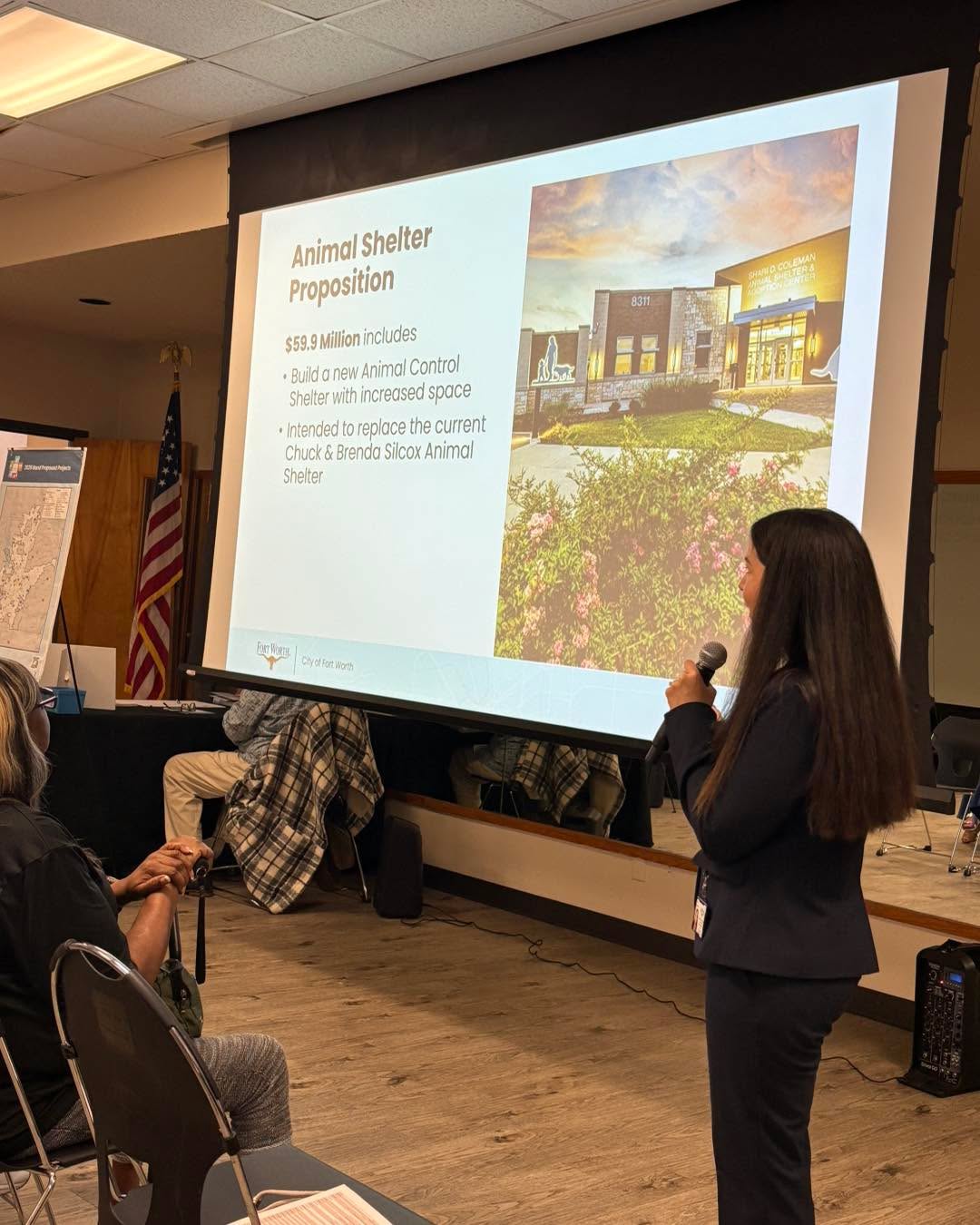 We recently attended a meeting about the proposed Fort Worth bond package to learn more about the projects under consideration. One of the items currently being discussed are funds to build a new Fort Worth Animal Care & Control south campus.
A well-designed and adequately resourced municipal shelter is a core community service. It protects public health, helps manage stray and dangerous animal populations, supports pet owners experiencing hardship, provides adoption services for families, and reduces the burden on neighborhoods and local nonprofits. Ensuring the shelter has the appropriate space, medical capacity, and infrastructure benefits both animals and people in Fort Worth.
There are no federal or external funding sources available for this project. The bond is the mechanism that allows the City to replace overcrowded and outdated shelter facilities with a safer, healthier, and more functional environment for animals, staff, and the community.
The City is currently collecting public input, and this feedback will help determine what projects move forward.
If you believe the new shelter should be funded, we encourage you to share your perspective through the City’s online public input portal. Your voice can help shape the final bond package!
https://www.connectfw.com/comprehensive-plan