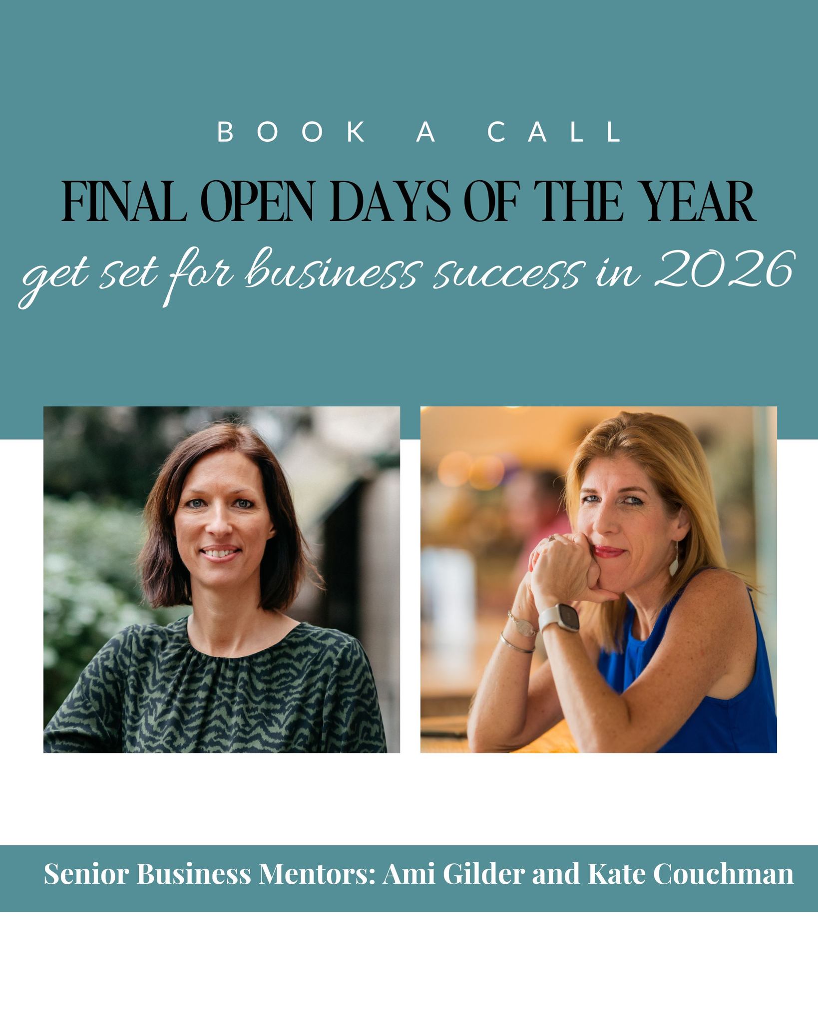 Are you looking to accelerate the growth of your practice in 2026?
Did you know that almost half of people in the UK want to improve their health in January? Don't miss out...
Book your complimentary mentoring session now for 11th or 13th November and get ready for the January Peak Health Season ahead!
This is our final Mentoring Open Event of the year so book your place today.
With just over six weeks until we down tools for Christmas, now is the time to get your New Year plans underway.
So, if you have big ambitions for 2026 but need clarity on how to bring them to life, or you're feeling overwhelmed by where to begin, then book in a complimentary 1:1 business mentoring session during our virtual Open Days: Tuesday 11th or Thursday 13th November.
During the call you will benefit from 45 minutes of expert mentoring with senior mentors Ami or Kate. You can explore new ways to win clients, get started with a big plan, open the door to new opportunities, or gain clarity on what to do if you feel stuck in any way.
This is your opportunity to get personalised, expert support in the area that matters to you most right now.
Whatever your ambitions, we can help you make them a reality while avoiding many of the common pitfalls. The best part is, it’s completely free!
We look forward to supporting you. You don’t need to do this on your own. See the link in bio to book your call now.