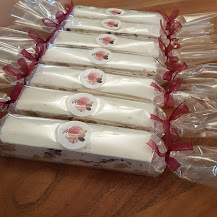 Nougat is coming back! Our much loved, soft, handmade nougat is coming soon. Maree Bakes nougat is made with natural flavours that shine through in these beautifully presented candy bars. Our nougat makes perfect Christmas treats, stocking stuffers and last-minute gifts. Follow us to find out more or comment ‘Email’ & I’ll send you the link for our newsletter, so you never miss a release again!
#nougat #nougatcandy #christmasbaking #stockingstuffer #stockingfillers #perthfoodie #perthfoodielicious #perthfoodieschecklist #handmadeshop #artisangifts #artisangiftsperth