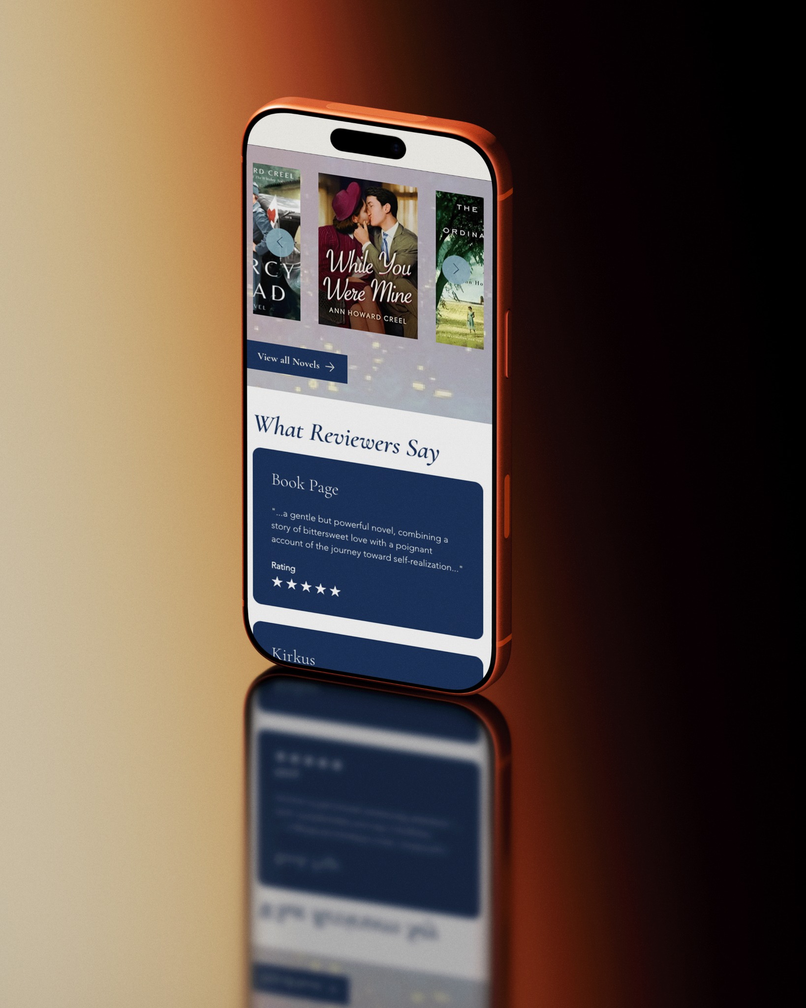 A new look for the talented Ann Howard Creel ✨
We had the pleasure of redesigning the official website for Ann Howard Creel, an award-winning historical fiction author. From The Magic of Ordinary Days (adapted into a Hallmark Hall of Fame movie) to her newest release A Life Came Calling, her stories beautifully capture the depth of human experience.
What we love most about working with authors is the variety how one day we can be designing a website for an independent children’s book author, and the next for an established historical romance novelist.
If you’re looking to refresh your brand and website, get in touch via our website 🔗
#AuthorWebsite #HistoricalFiction #webdesignperth #authorwebsitecreator #Reedsy