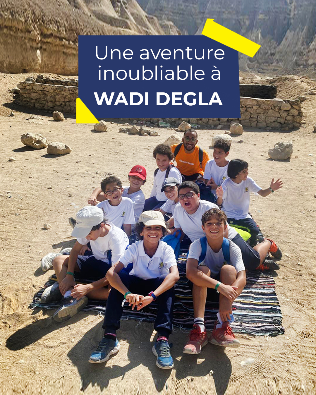 Les élèves de CM2 ont vécu une expérience exceptionnelle lors de leur sortie au protectorat naturel de Wadi Degla.
Entre découverte, apprentissage et émerveillement, cette journée restera gravée dans leur mémoire pour toujours.
#LycéeConcordia #SortieScolaire #WadiDegla #Découverte #ÉducationFrançaise #ApprentissageParLExpérience #SouvenirsDÉcole #ParentsÉgypte #NewCairo #BacFrançais