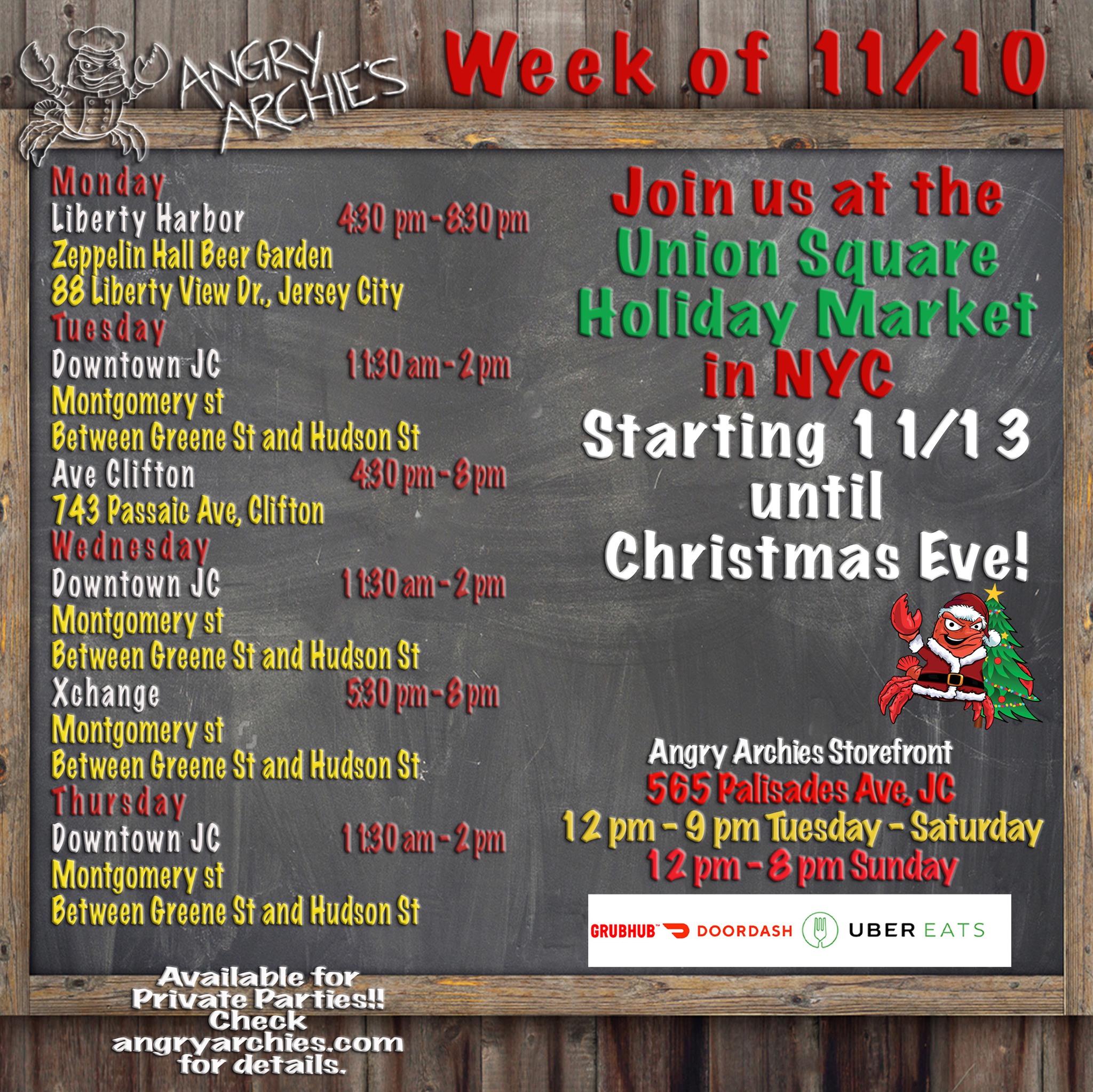 This Weeks Schedule!
#njeats #njevents #njweekend #njfoodtrucks
#njfoodtruck #jceats #njfoodie #jcmakeityours
#wefeast #eeeeeeats #jcfoodie #feastgram #hungry
#nomnom #foodie #foodporn #foodgasm #food
#eatingfortheinsta #chefmode #hungry #ForkYeah
#FoodInTheAir #Delish #EatingForTheInsta #localfood
#njdining #njcatering #eatlocalnj #foodblogger