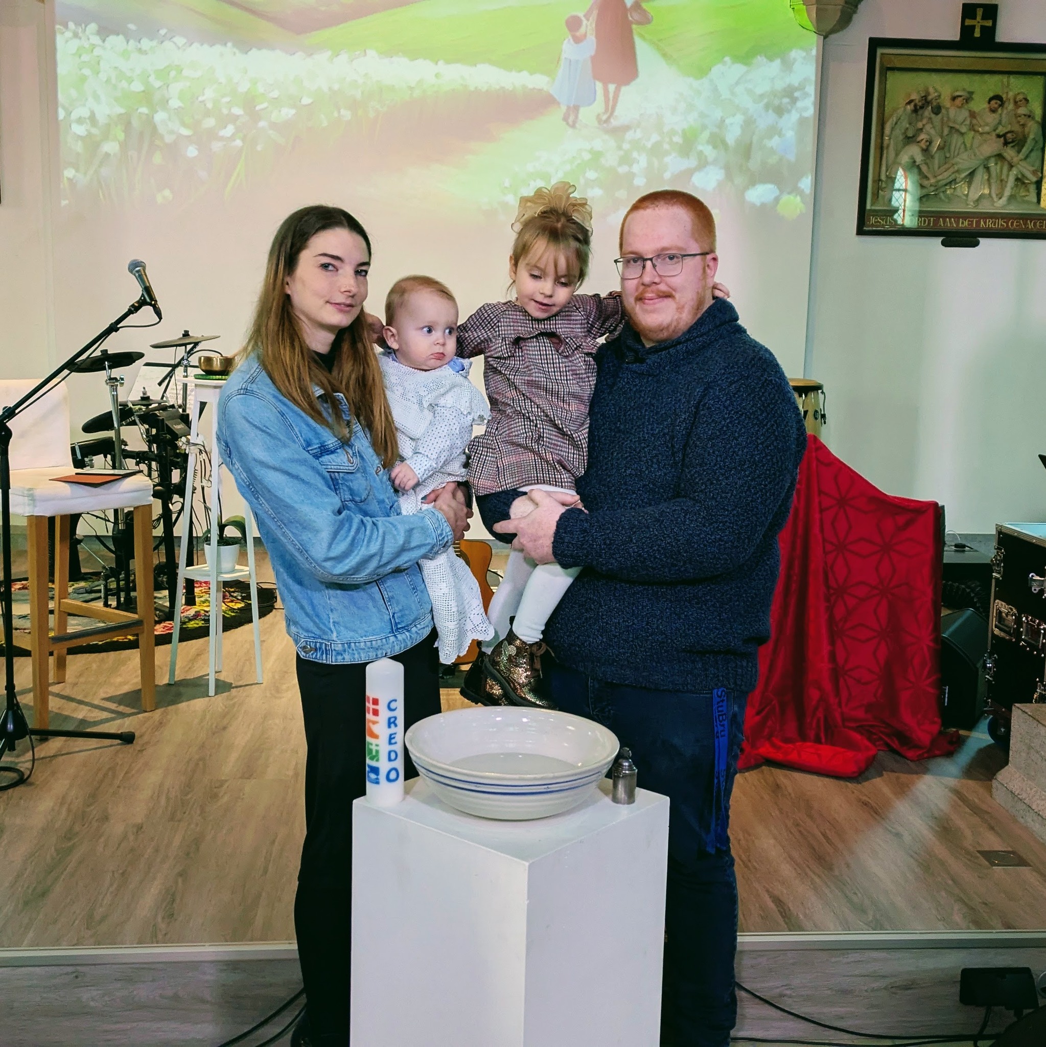 Proficiat, Kiara en Thomas met het doopsel van de kleine Maylo. ☀