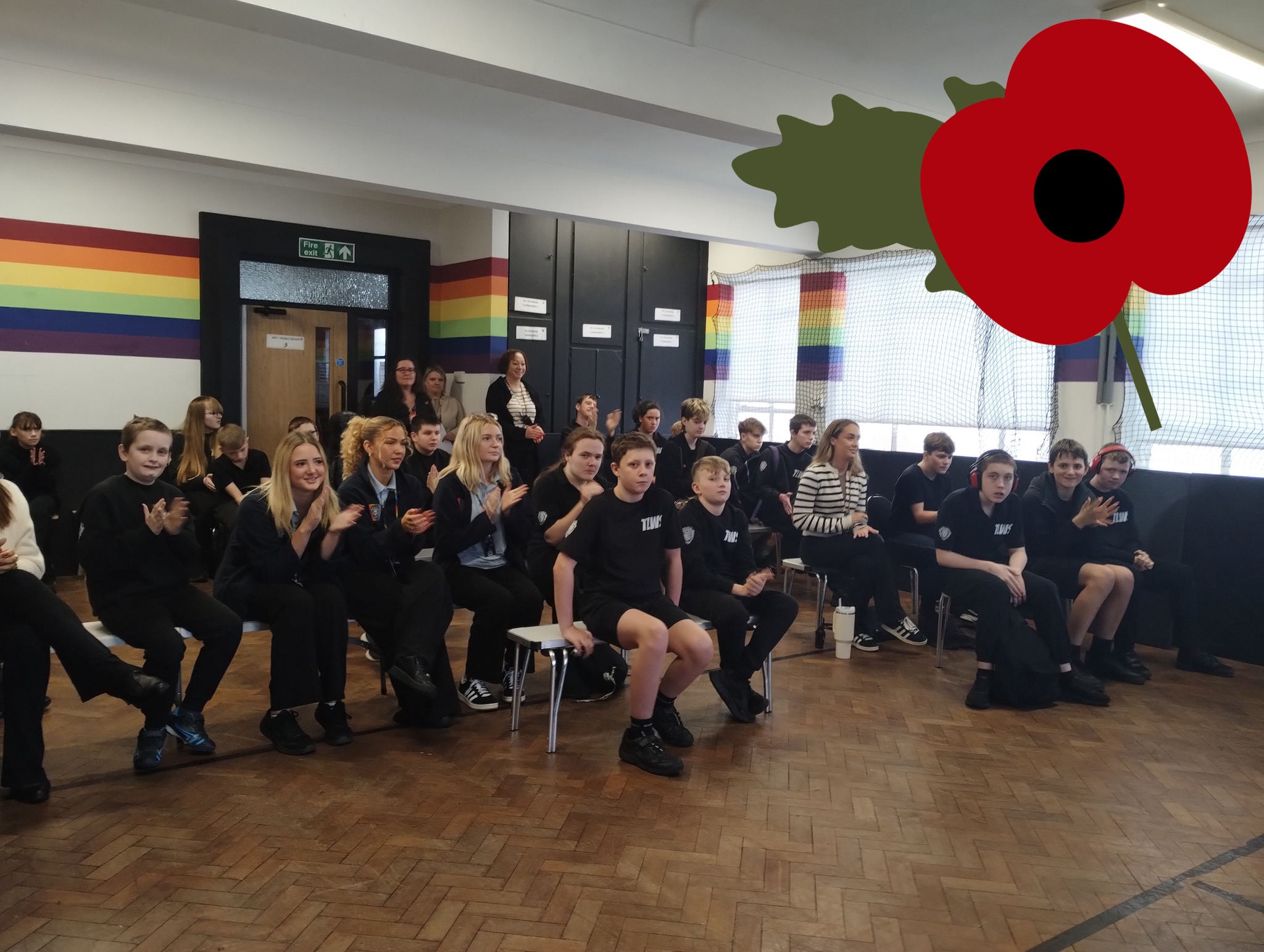 Today, our students and staff came together for a special assembly to commemorate Armistice Day. Together, we reflected on the sacrifices made by those who have served and continue to serve our country.
At 11am, students took part in the national two-minute silence, showing great respect and understanding of the importance of remembrance. We are incredibly proud of the thoughtful and dignified way they conducted themselves throughout.
This moment of reflection beautifully demonstrated our commitment to British Values, particularly respect, tolerance, and community.
Lest we forget.