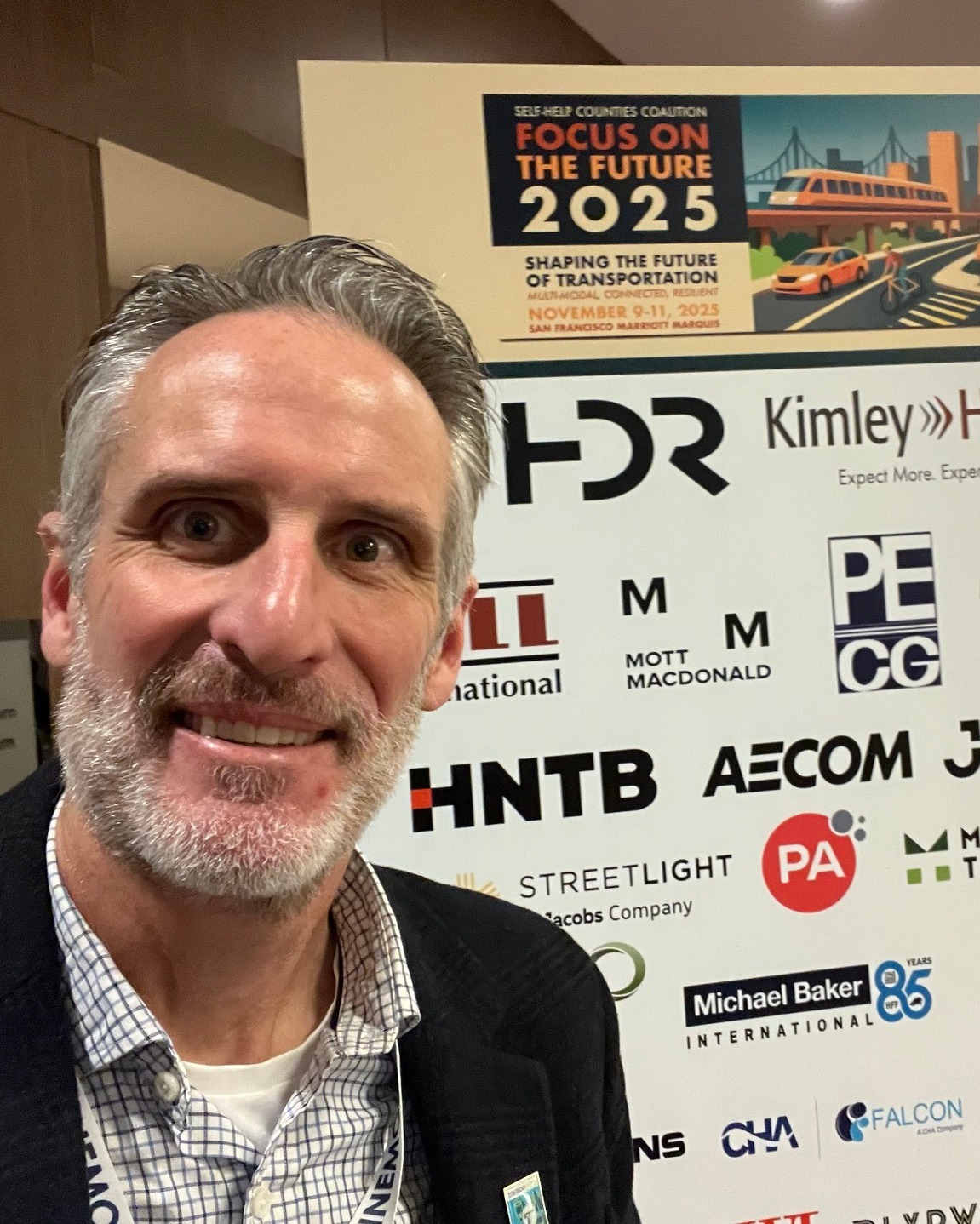 Transpo’s Jim Brogan enjoyed attending Focus on the Future this week! Our team loves to connect with others passionate about improving how we move and plan for the future.