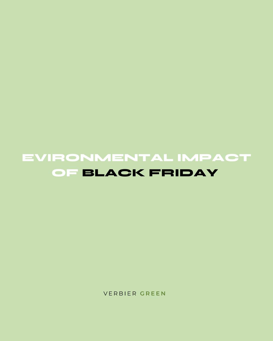 Black Friday might be great for deals, but it’s not so great for the planet 🌍 More deliveries, more packaging, more impulse buying, and a lot of it ends up as waste or landfill. It’s one of the biggest shopping days of the year, and one of the most polluting.
Stay tuned as next week, we’ll share simple, sustainable alternatives to cut the impact without missing out 💚♻️
-----
Le Black Friday est peut-être idéal pour faire de bonnes affaires, mais il n'est pas très bon pour la planète 🌍 Plus de livraisons, plus d'emballages, plus d'achats impulsifs, et une grande partie de tout cela finit à la poubelle ou dans des décharges. C'est l'un des jours les plus importants de l'année pour le commerce, mais aussi l'un des plus polluants.
Restez à l'écoute, car la semaine prochaine, nous vous proposerons des alternatives simples et durables pour réduire l'impact sans rien manquer 💚♻️
#verbier #blackfriday #verbiergreen #environment #reducereuserecycle
