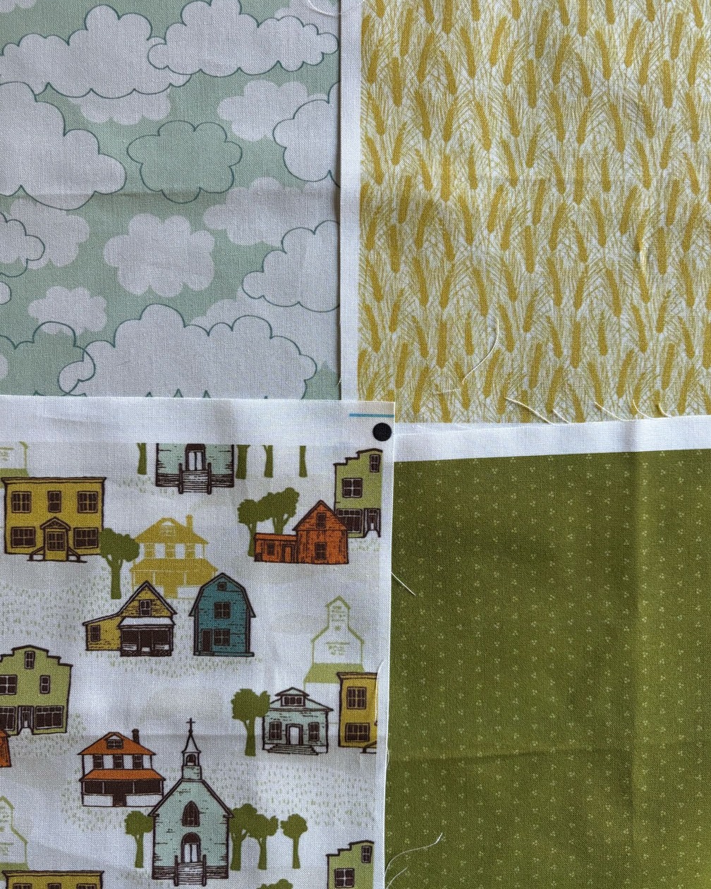 I have dreams of learning the art of quilting so I can eventually make a prairie themed quilt with all of the fabrics from my Prairie Life collection. But until then, I'll start with some simpler projects to get some practice. I have a sewing machine and I made an apron in junior high so once upon a time I did know the basics of sewing; it's just been a really long time ;)
Any suggestions for a good first project?
Also, Spoonflower currently has a site wide sale on right now which really helps to offset the US exchange rate and any boarder fees when ordering from Canada.