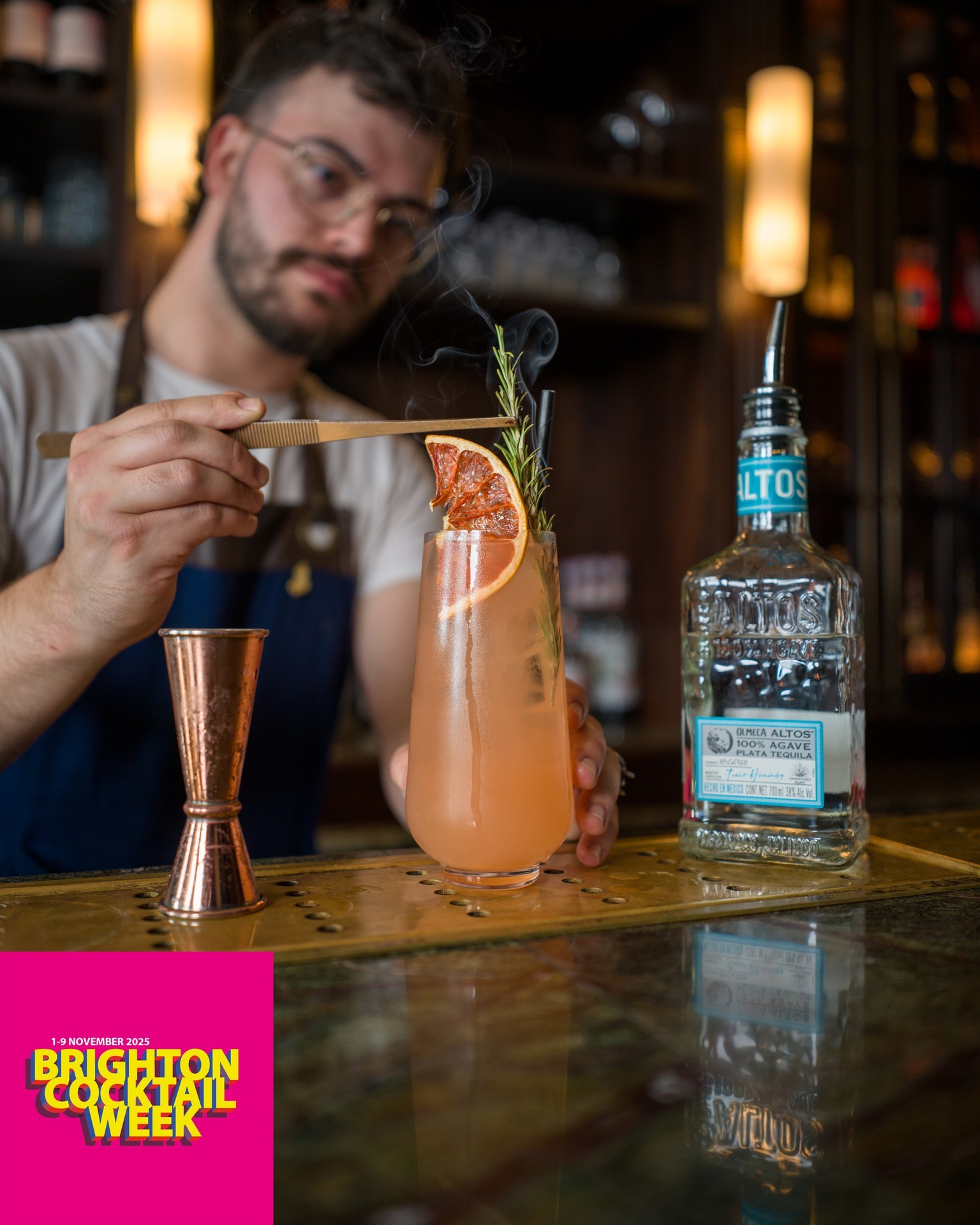 As the final hours of the cocktail week come to pass, it's been a blast! We hope you've all had as much fun as we have. It's fantastic to be able to celebrate the cocktail culture of the city ... and have a cheeky few beverages along the way.
It's not over yet though! So be sure to stop by your favourite cocktail destinations for the fantastic £9,5 cocktails while you still can. Cheers to that!
Everything you need to know about our other venues and all they have to offer as part of BCW25 can be found at www.brightoncocktailweek.com
@ramsbury_distillery @proof_drinks @goldstone_rum @altostequila @lyresspiritco @fevertreemixers @johnniewalker #BCW25 #brightoncocktailweek #cocktailfestival #BITEsussex #challenge25 @brightoncocktailweek
photos @honkingelephant