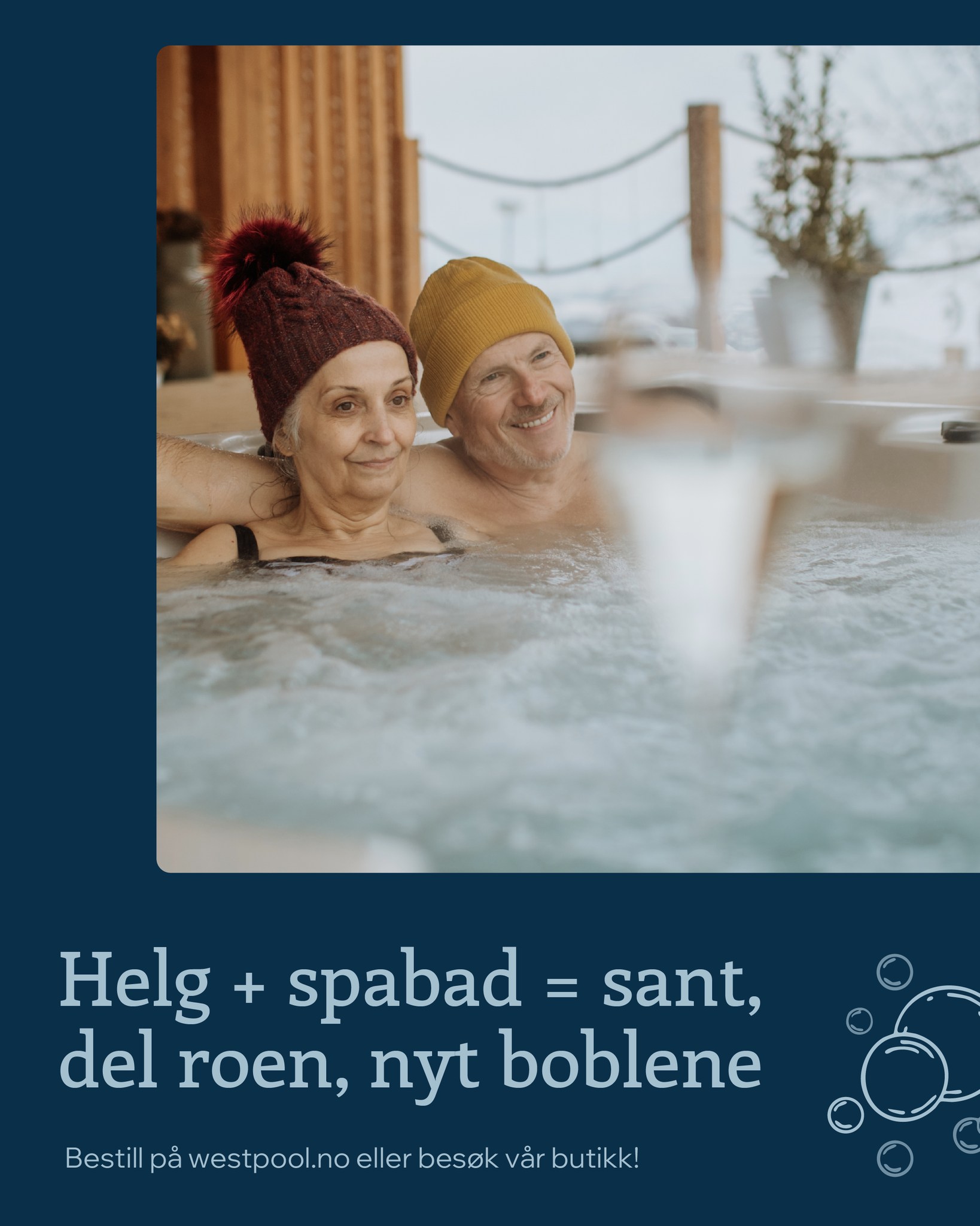 Helg er tid for å senke skuldrene 💆♀️
Se hvordan du kan skape din egen velvære-oase på westpool.no.