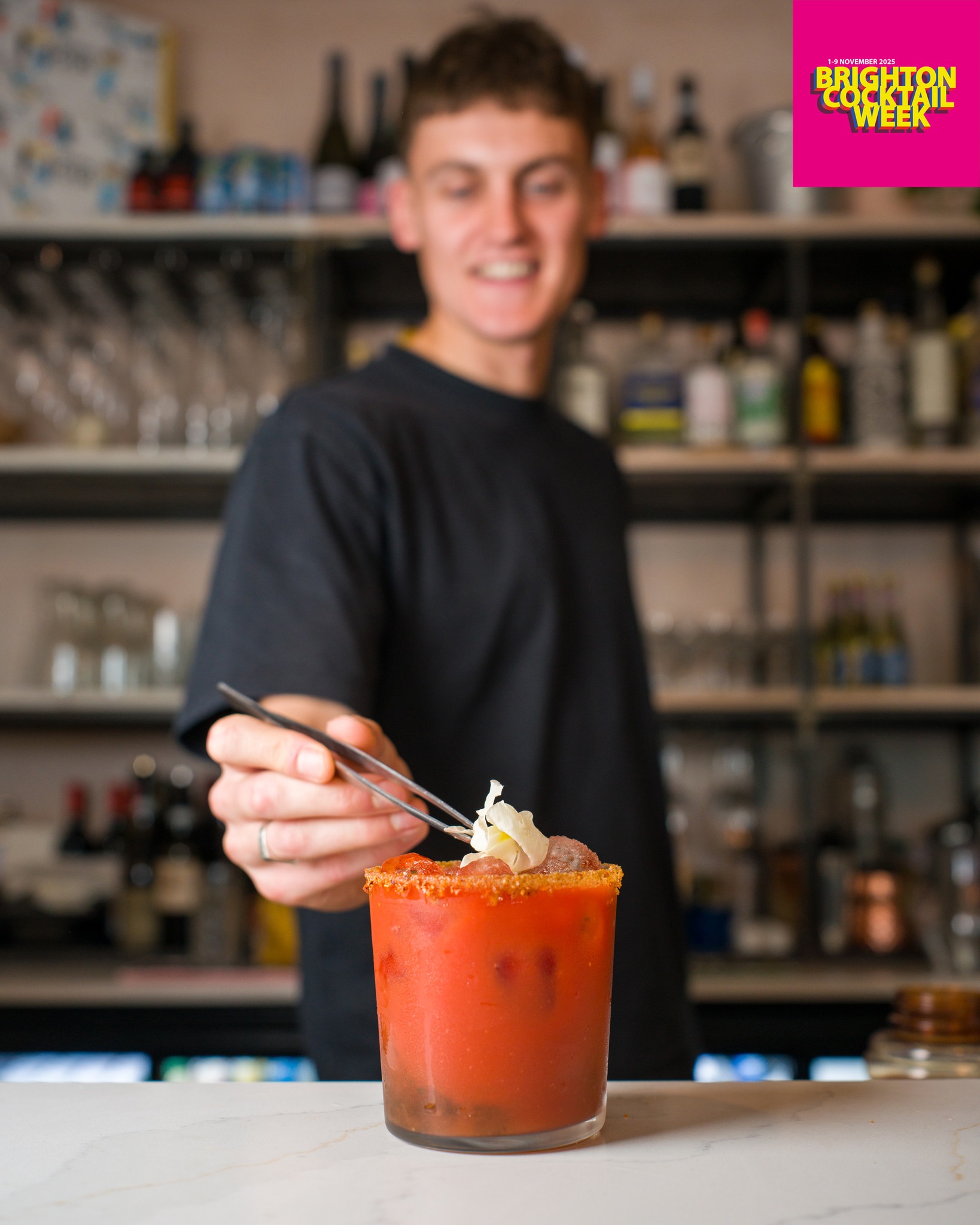 It's once again that time of the week when there's only one drink that can truly hit the spot, that timeless classic of course being a Bloody Mary. Which is why it's a delight that our good friend @thecanopybrighton are running a bespoke Bloody Mary menu!
A fantastic way to kick off the final weekend of Brighton Cocktail Week!
Be sure to see and taste all you can, while you can! Everything you need to know about the venues and all they have to offer as part of BCW25 can be found at www.brightoncocktailweek.com
@ramsbury_distillery @proof_drinks @goldstone_rum @altostequila @lyresspiritco @fevertreemixers @johnniewalker #BCW25 #brightoncocktailweek #cocktailfestival #BITEsussex #challenge25 @brightoncocktailweek
photos @honkingelephant