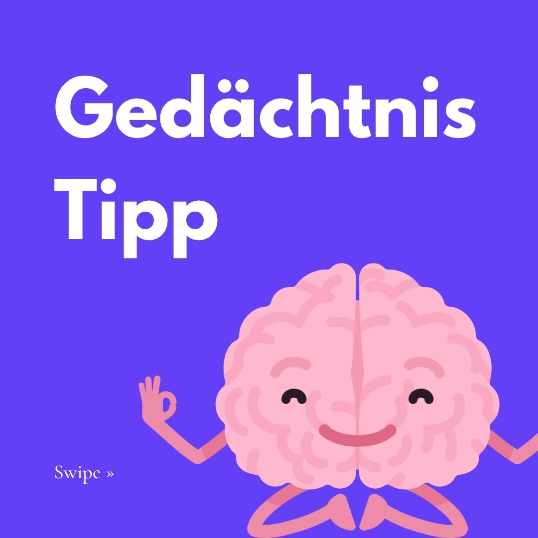 🔢✨ Gedächtnis-Tipp: Male Zahlen in Bilder um!
💡 Stell dir Zahlen als Objekte vor:
• 1 ist eine Kerze 🕯️
• 8 ist ein Schneemann ☃️
• 0 ist ein Donut 🍩
🔄 Challenge: Visualisiere die Zahl „20123“ als Bilder und teile deine Kreation in den Kommentaren!
📘 Empfehlung: „Gedächtnis spielend trainieren“ bietet spannende Techniken.
Hashtags:
#ZahlenVisualisieren #MemoVerlag #KreativesDenken #BrainHacks #Gedächtnistraining