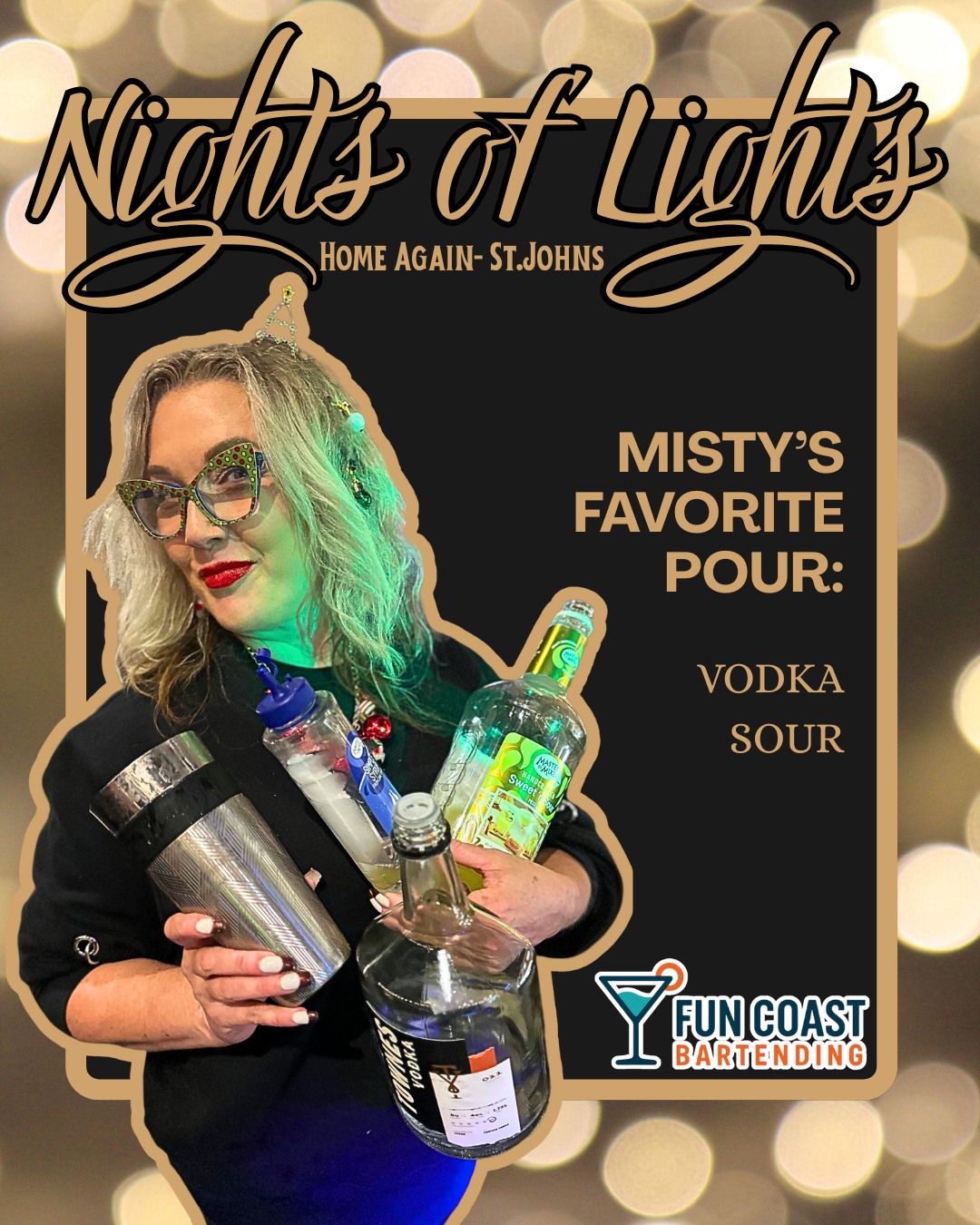 Let's Talk About Saturday Night in St. Augustine! 🎄
Our bartenders brought their favorite pours — but the real highlight is supporting Home Again St. Johns and the life-changing services they provide.
Grateful to be part of an evening that brings light to our whole community. 🌟❤️
-----------------------
@place2call_home
@chasingjax_media
@5iveoclockshadow
@purple.olive
#HomeAgainStJohns #NightsOfLights #PourWithPurpose #CommunityFirst #FunCoastBartending #PouringBack