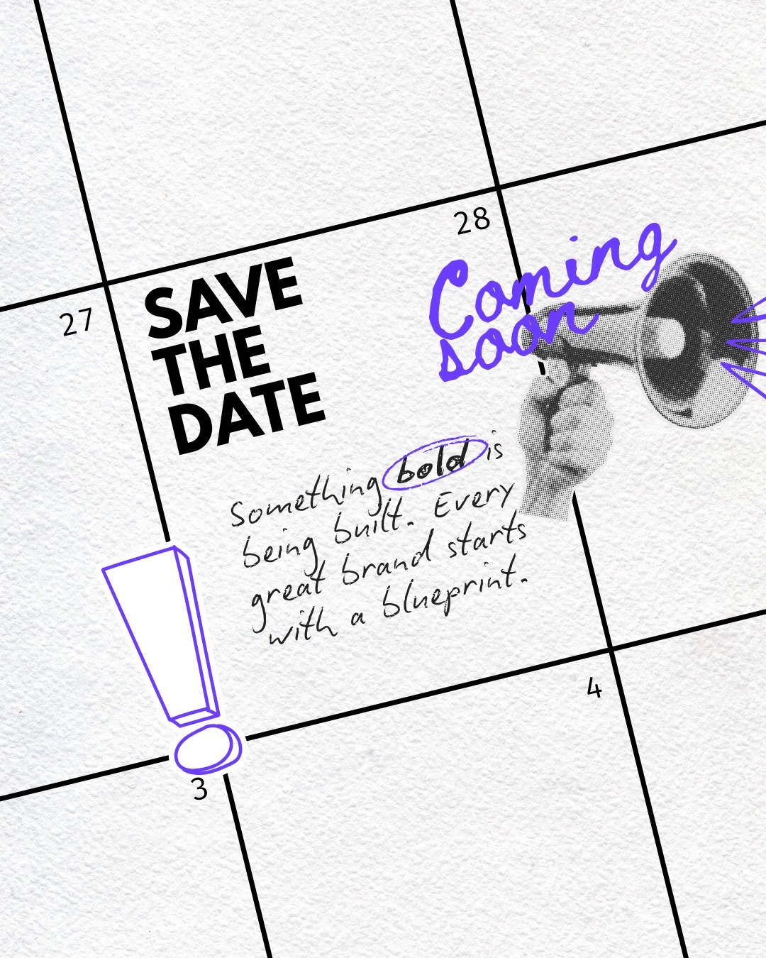 Something bold is being built behind the scenes. 🧠✨
Because every great brand starts with a plan — a blueprint.
Keep your eyes open… the foundation for your next brand era is coming soon. 👀
#ThePurplePrint #BrandDesign #SXMPLYCASCO #BlackFriday#CreativeStudio #BrandIdentityDesigner #SmallBusinessBranding #EntrepreneurBranding #VisualIdentity #LuxuryBrandDesign #RebrandYourBusiness #WomenInBusiness #DMVDesigner #CharlestonDesigner #BrandStrategy #CreativeEntrepreneur