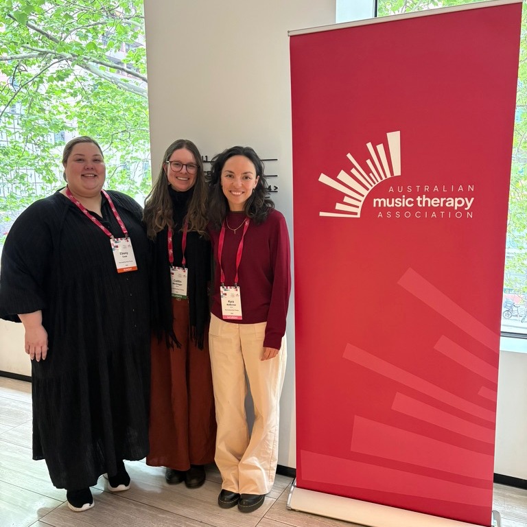 Last month, some of our Registered Music Therapists attended the 50th @austmta's conference in Melbourne 🎶
It's always so motivating to witness the passion and dedication that music therapists have towards their profession. We look forward to incorporating our newly learned skills into our everyday practice! #musictherapy #ndisregisteredprovider #playanythingmusictherapy #newcastle #alliedhealth