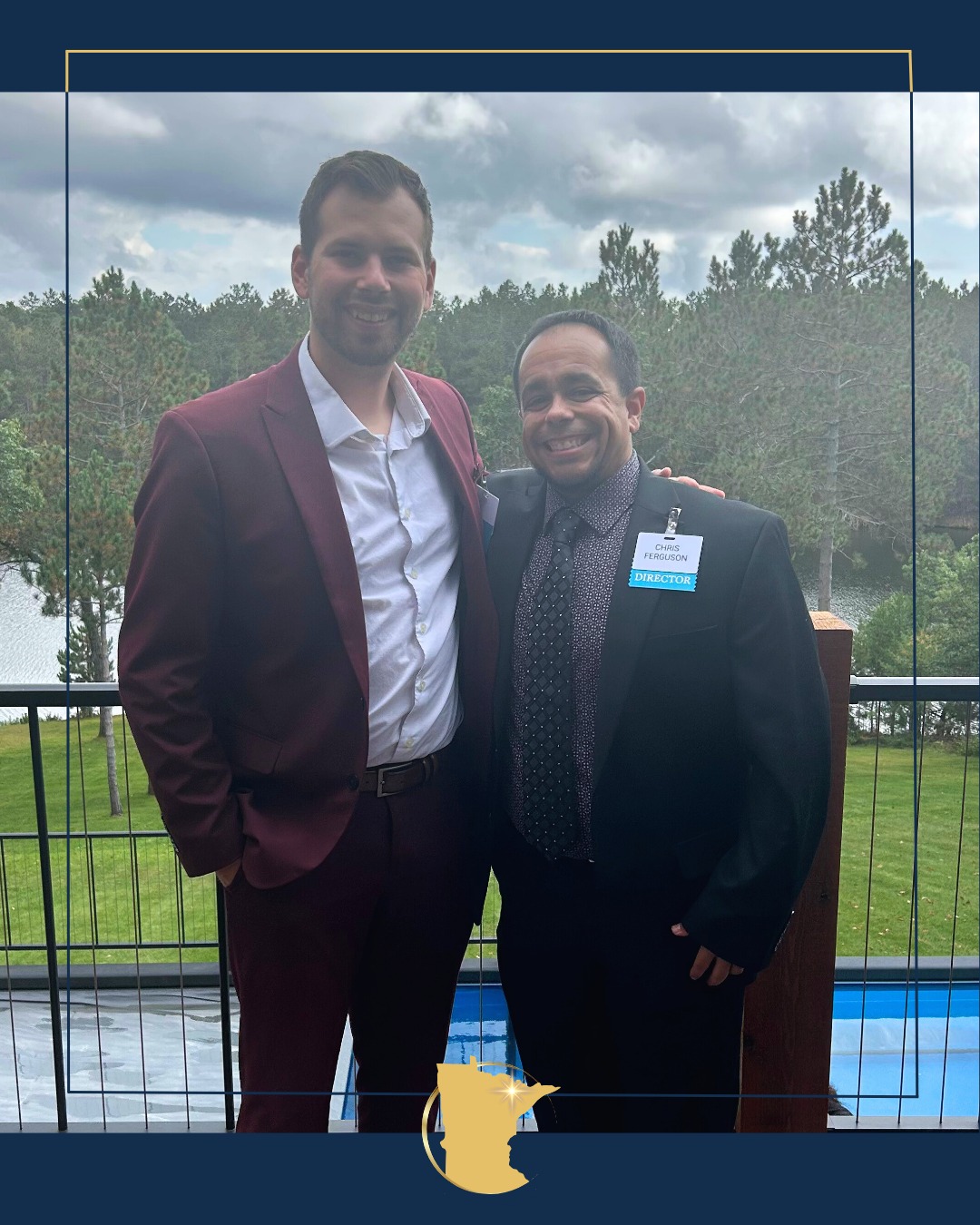 Collaboration starts with great connections — Chris and Jason making it happen! 🤝