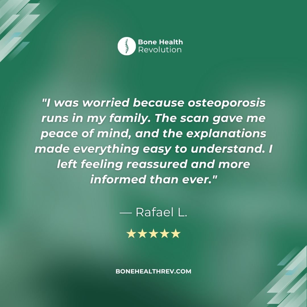 Worried about your family history of osteoporosis? Knowledge is power.
A quick, radiation-free Echolight Bone Scan can give you clarity and confidence about your bone strength.
👉 Book your scan now. https://www.bonehealthrev.com/
#BoneHealthRevolution #EcholightBoneScan #TrinityFunctionalMedicineGroup #OsteoporosisPrevention #BoneHealth