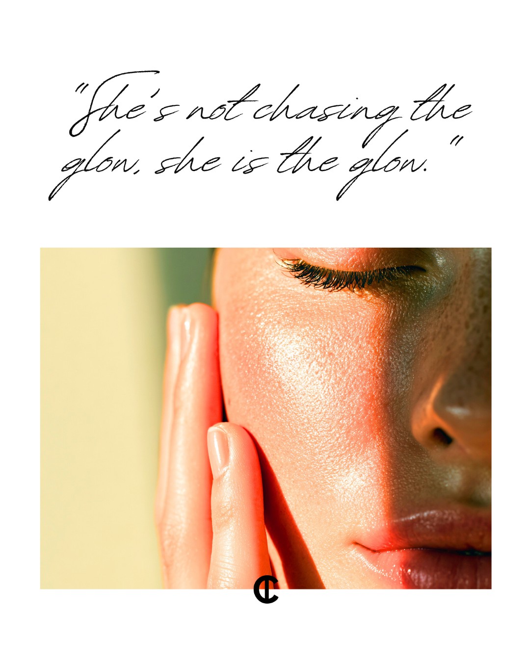 ✨ "She’s not chasing the glow — she is the glow." ✨
Chez l’Institut C, nous sublimons chaque femme dans son unicité, avec expertise, douceur… et lumière.
🌸 Prendre soin de vous, c’est révéler ce que vous avez déjà en vous.
📍 Institut C – Lyon
📞 06 86 16 85 71
#institutclyon #beautyquote #sheistheglow #feminineenergy #soinvisage #medecineesthetique #lyonbeaute #femininelumineuse