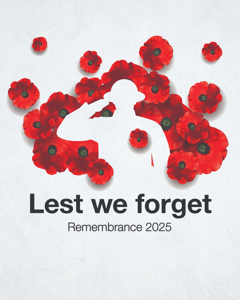 At 11am today, we will pause for two minutes of silence to remember and honour all those who have served and sacrificed for our freedom.
We will remember them. ❤️🌺 #wewillremember #wewillrememberthem