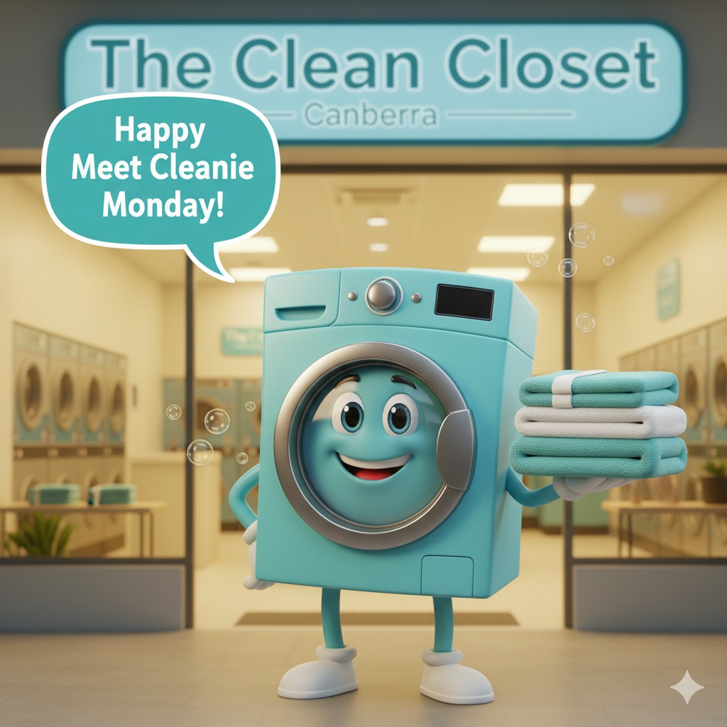🎉 It’s Meet Cleanie Monday! 🧺💚
Say hello to Cleanie — Canberra’s most hardworking (and probably best-dressed) washing machine! 😎
While most people dread laundry day, Cleanie lives for it.
From coffee-stained suits to red wine-dramas and delicate silks — he’s the one behind every spotless, fresh, eco-friendly finish at The Clean Closet. 💧
He doesn’t just clean… he cares.
And he’s here to remind you: no matter how big the stain or how fancy the fabric — you’re never alone in laundry.
💚 Eco-Friendly | 💚 Electric-Powered | 💚 Canberra’s Trusted Choice
📞 1300 656 895 | 🌐 www.thecleancloset.com.au
📧 braddon@thecleancloset.com.au
#MeetCleanieMonday #TheCleanCloset #CleanieCares #CanberraLaundry #DryCleaningCanberra #EcoFriendlyLaundry #LaundryDay #BraddonACT #StainHero #CanberraLife