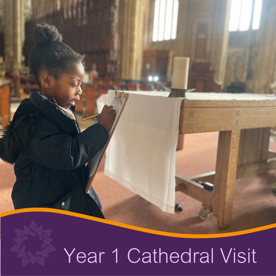 💫 On Monday, Year 1 visited the Cathedral to support our Geography learning about our city and our RE learning about Christianity.
The children discovered how stories are told through stained glass windows, learned about the process of baptism, and explored the different features inside the Cathedral. They also used maps to find where the Cathedral is located in our city. What an incredible way to bring our curriculum to life!
.
.
.
#learningbeyondtheclassroom #year1 #bringingcurriculumtolife #winyates