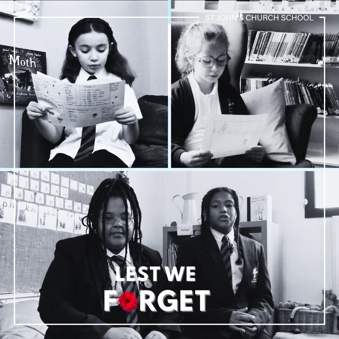 🌺 We were so proud to see some of our children feature in the National Literacy Trust in Peterborough Remembrance Day assembly this week, following their wonderful work throughout the year as part of our Remembrance Project.
Remembrance Day is a time for us all to pause, reflect, and honour the bravery and sacrifices of those who have served — past and present. It’s been lovely to see our pupils engage with this message of respect, gratitude, and hope for peace.
We’re so thankful for the opportunity to be part of such a meaningful event. ❤️
.
.
.
#lestweforget2025 #remembranceday #SchoolCommunity #remembranceproject #stjohnschurchschool