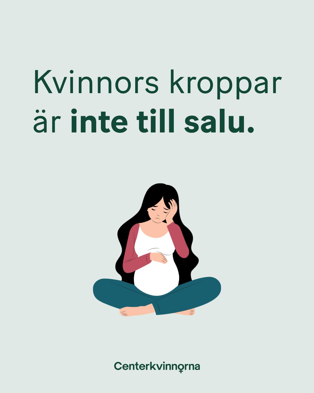 Ingen ska tvingas välja mellan fattigdom och att bära någon annans barn.
⚠ Det är verkligheten bakom den globala surrogatindustrin.
Svep och läs om varför Centerkvinnorna säger nej.