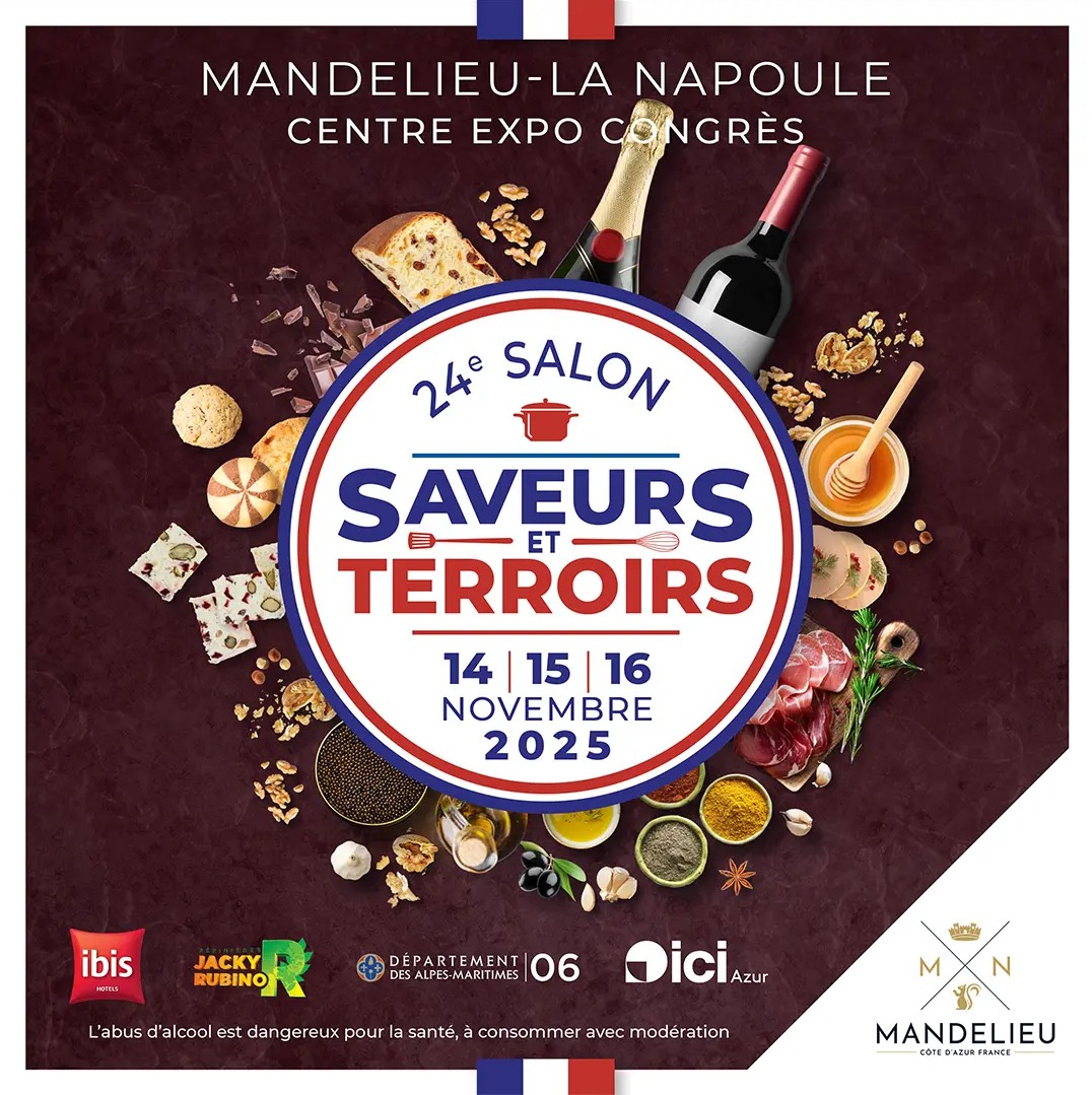 🌿✨ Ce week-end, cap sur Mandelieu-la-Napoule ! ✨🌿
Nous serons au Salon Saveurs & Terroirs pour vous faire découvrir nos créations artisanales : liqueurs, gins et esprits de plantes, tous inspirés par la Provence et ses saveurs uniques.
🍋 Nouveautés à ne pas manquer : laissez-vous surprendre par nos dernières créations, parfaites pour des cocktails originaux ou simplement à savourer !
Venez nous rencontrer, échanger autour de nos produits et profiter d’une dégustation conviviale. On a hâte de partager avec vous la passion et le goût de notre terroir.
📍 Rendez-vous ce week-end à Mandelieu-la-Napoule – faites-nous signe si vous passez par notre stand !
#SaveursEtTerroirs #DistillerieArtisanale #GinArtisanal #LiqueursDeProvence #EspritsDePlantes #Découverte #MadeInProvence #SalonGourmand #lecomptoirdelalchimiste