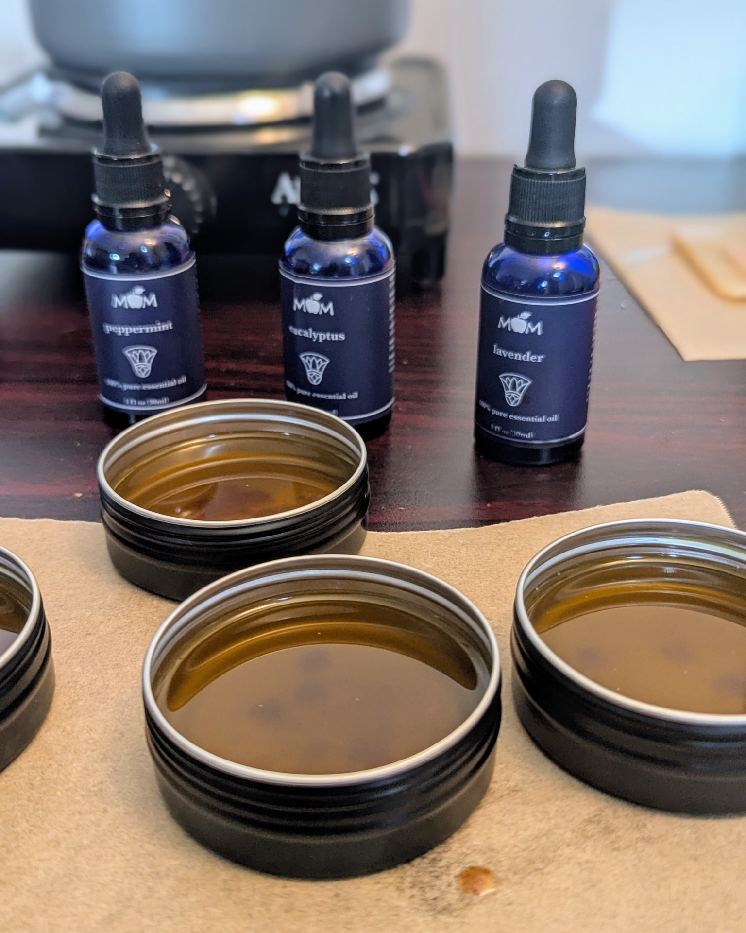 Test New Products FOR LESS
**Nerve & Muscle Pain Balm**
I am offering a test balm (2 oz) for $10 to the first 3 chronic pain folks to DM me either on IG or FB.
Requirements: (1)Provide feedback on effect of use over a 1 week period (I may ask for feedback at the month mark too). (2) Your skin can tolerate contact with Mint & Lavender. (3) No major allergies to pepper plants
**Item shown made with beeswax.